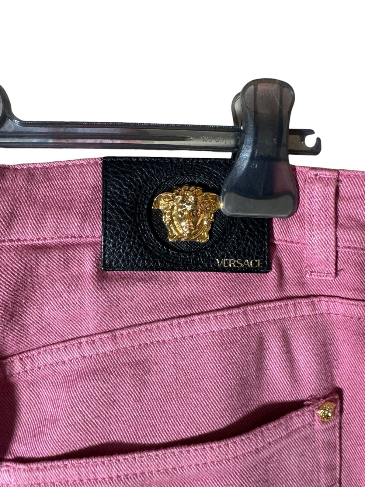 Versace Versace denim pants with beads and embroidery Size US 33 - 10 Thumbnail