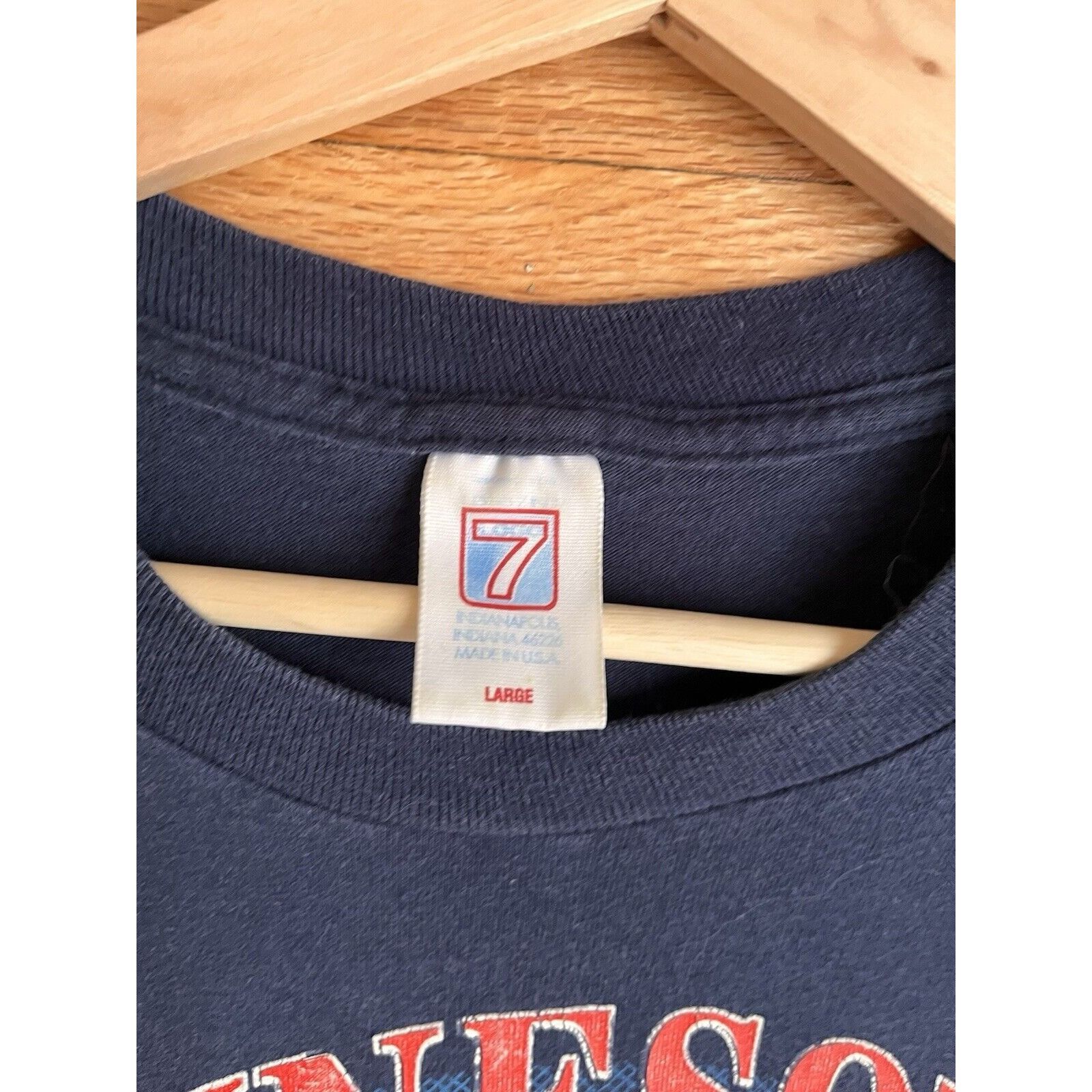 MLB VINTAGE MLB BASEBALL MINNESOTA TWINS SINGLE STITCH T SIZE M Size US L / EU 52-54 / 3 - 5 Thumbnail