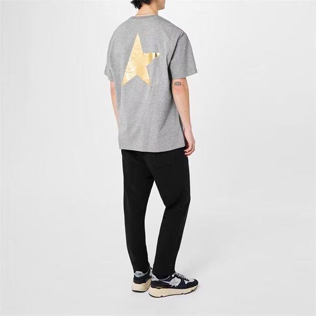 o1g2r1mq0524 Star Logo T-Shirts in Grey