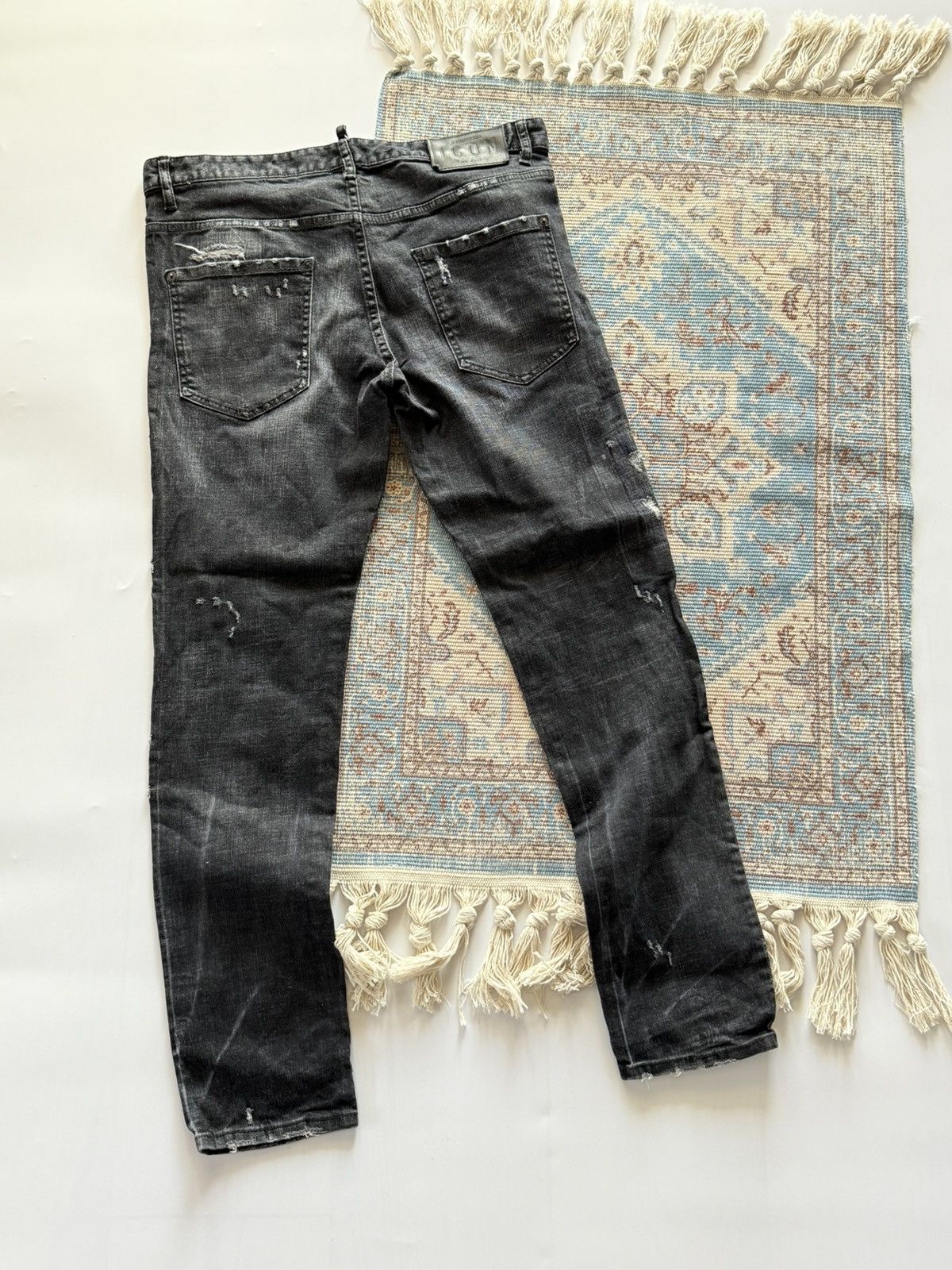Dsquared2 Dsquared 2 ICON Distressed Jeans Denim Pants Size US 32 / EU 48 - 3 Thumbnail