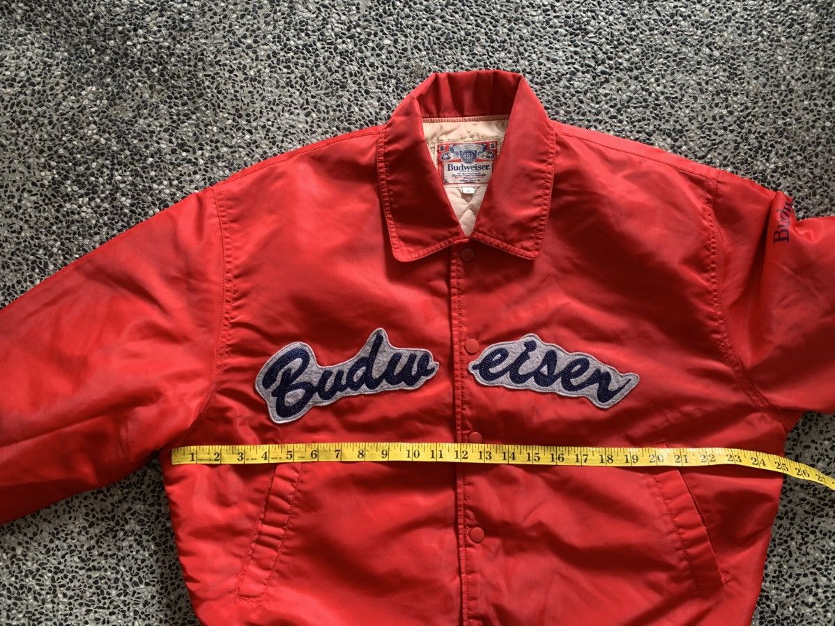 Budweiser × Vintage Vintage Budweiser St Louis Mo USA Patches Varsity Jacket Size US M / EU 48-50 / 2 - 8 Thumbnail
