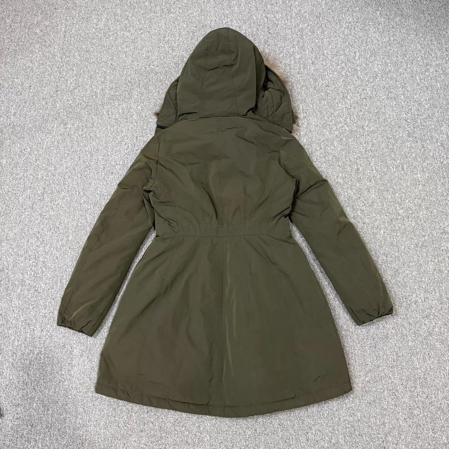 Moncler MonclerArriousDownJacketBlack/GreenFoxFurCollarSize295New Size XS / US 0-2 / IT 36-38 - 2 Thumbnail