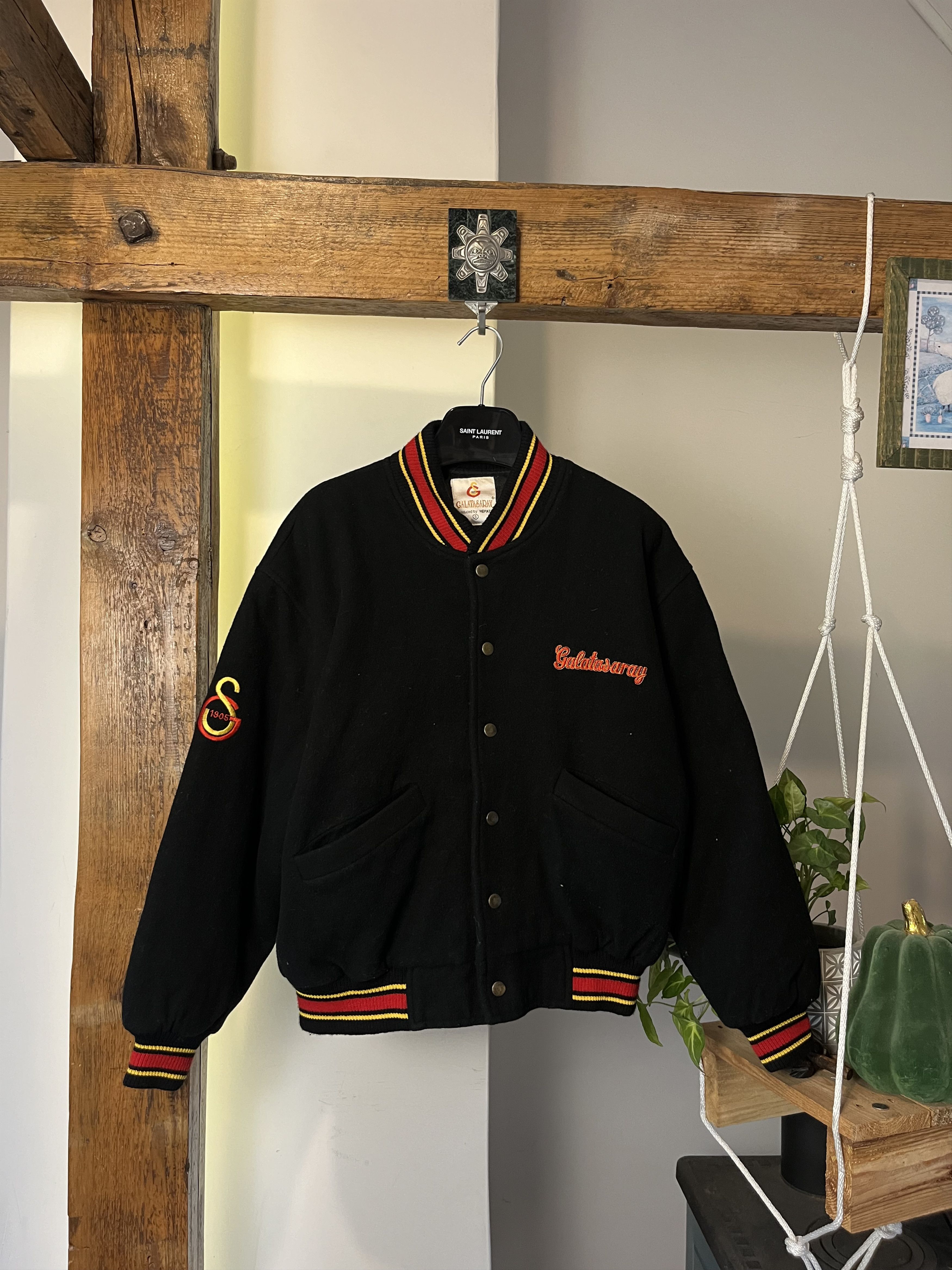 Vintage 90’s Galatasaray SK Wool Varsity Soccer Jacket