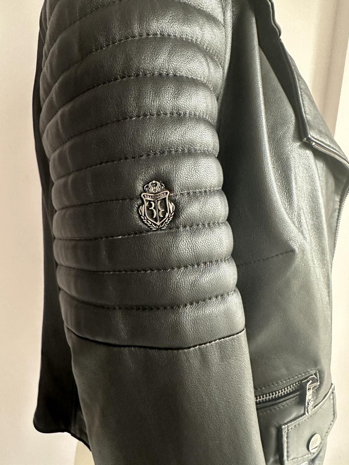 Billionaire Couture Billionaire new leather jacket L/XL Size L / US 10 / IT 46 - 5 Thumbnail