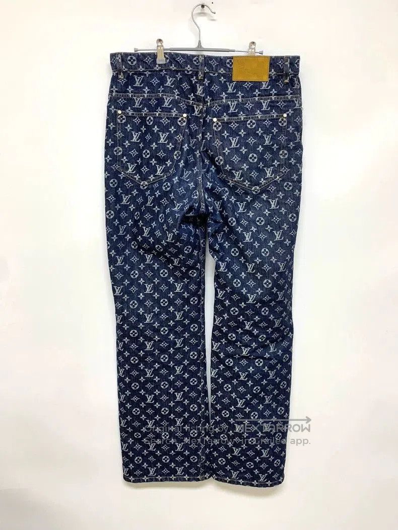 Louis Vuitton LV x Timberland Monogram Denim Jeans. Size US 31 - 2 Thumbnail