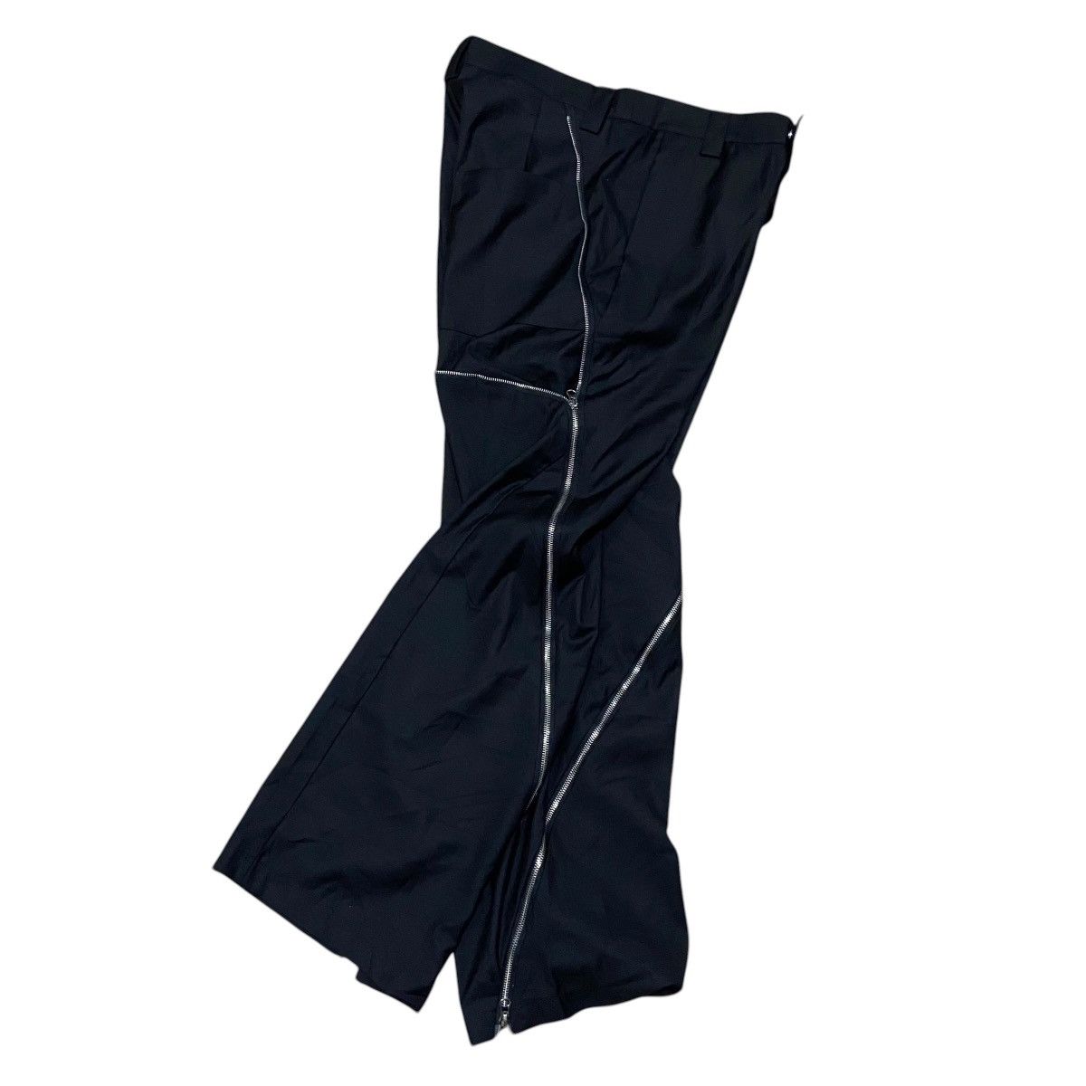 Japanese Brand Argueculture Y2K Grunge Zipp Slit Slighty Vertical Straight Size US 30 / EU 46 - 12 Thumbnail