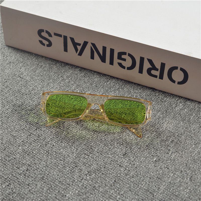 VIBE Future Street ins style custom avant-garde sunglasses Size ONE SIZE - 6 Thumbnail