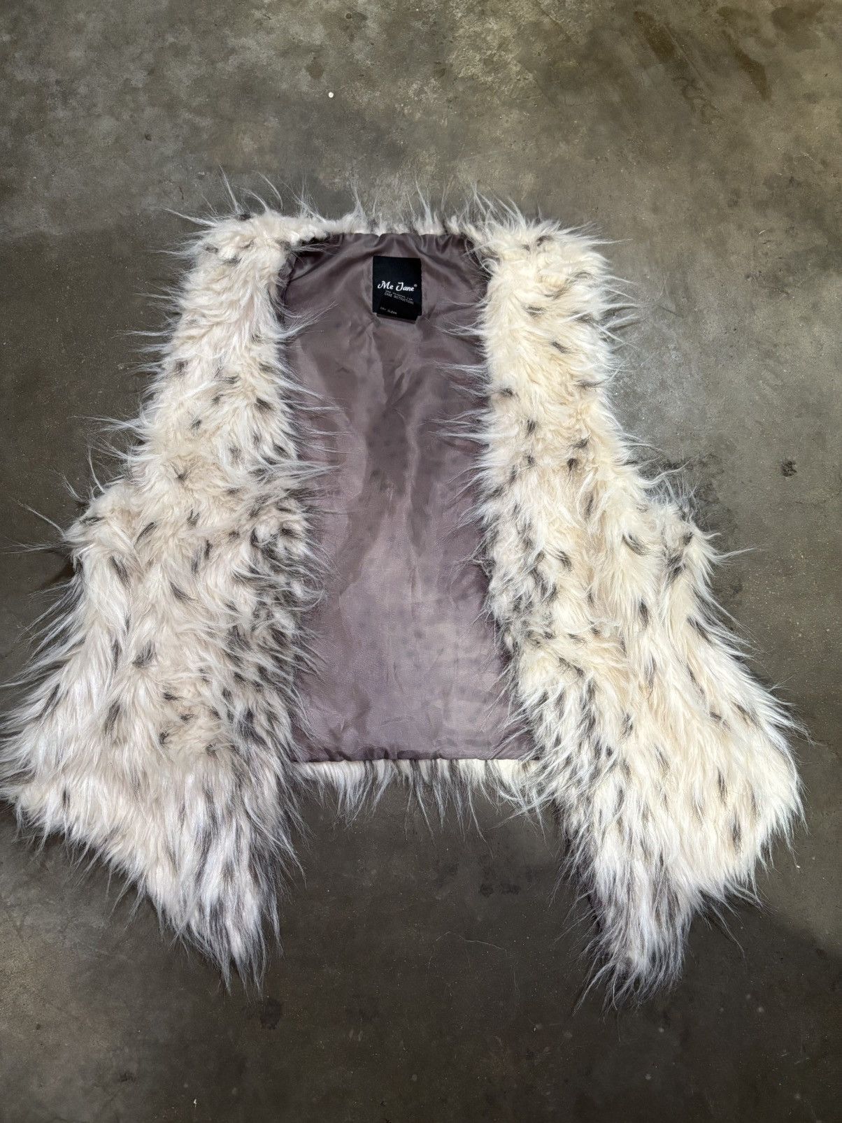 Vintage 2000s Vintage Y2K Fur Vest/Shell Size M / US 6-8 / IT 42-44 - 1 Thumbnail