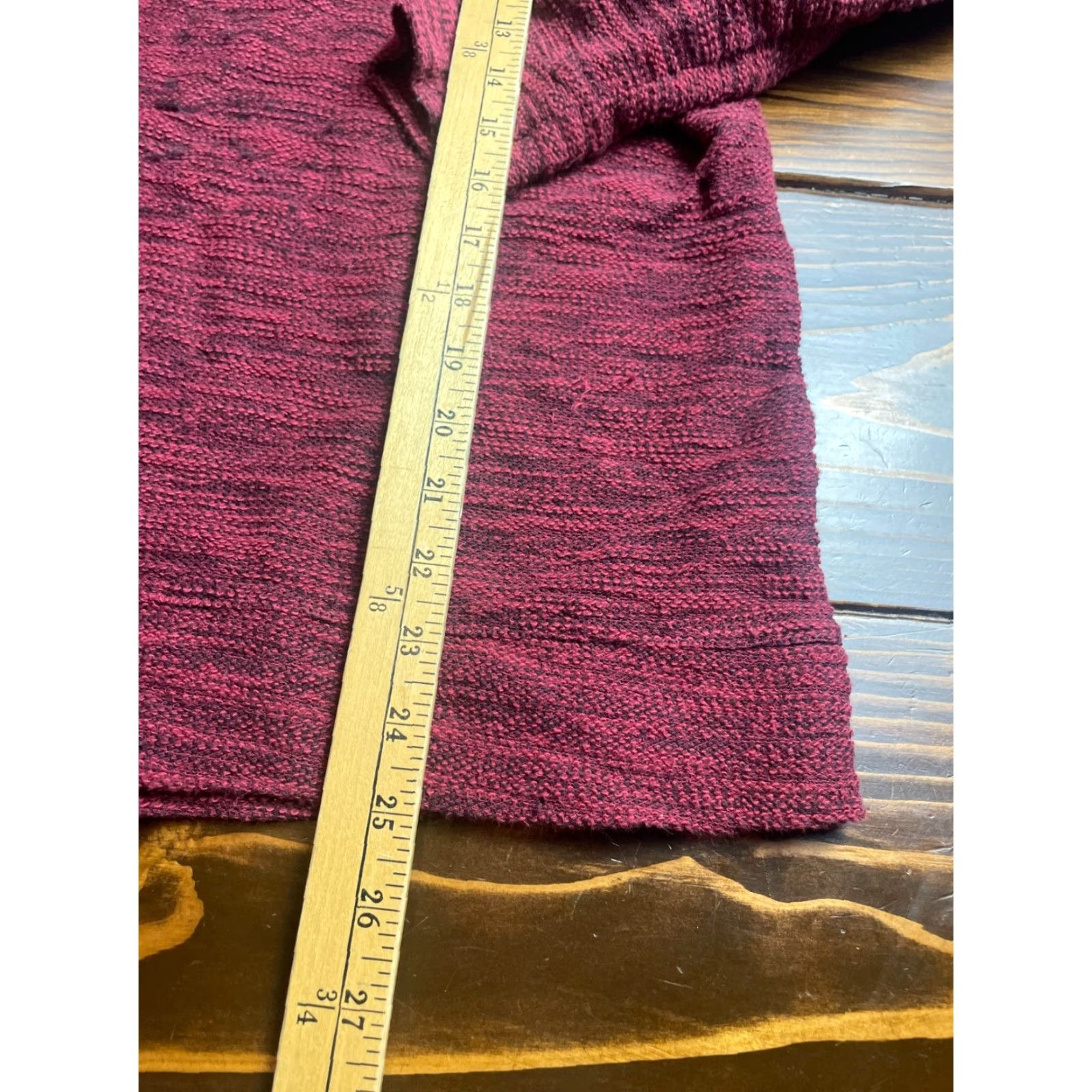 Old Navy Old Navy Sweater, Women, Size L, Burgundy, Cowl Neck, Pullover, Long Sleeve, Solid, Regular, Sweater Title Size L / US 10 / IT 46 - 5 Thumbnail