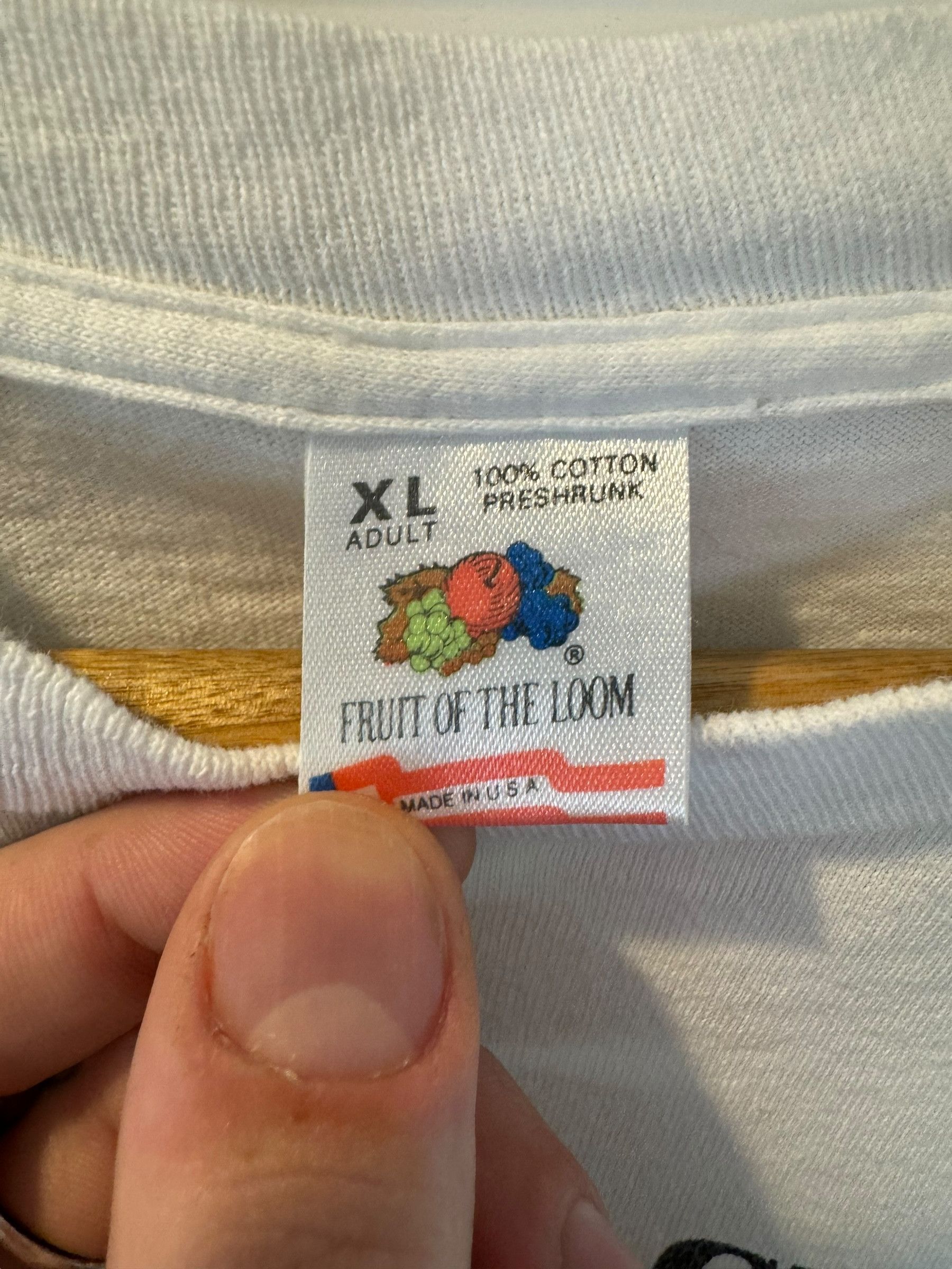 Fruit Of The Loom Vintage 1992 Pittsburgh Penguins Stanley Cup Champs T-Shirt Size US XL / EU 56 / 4 - 6 Thumbnail
