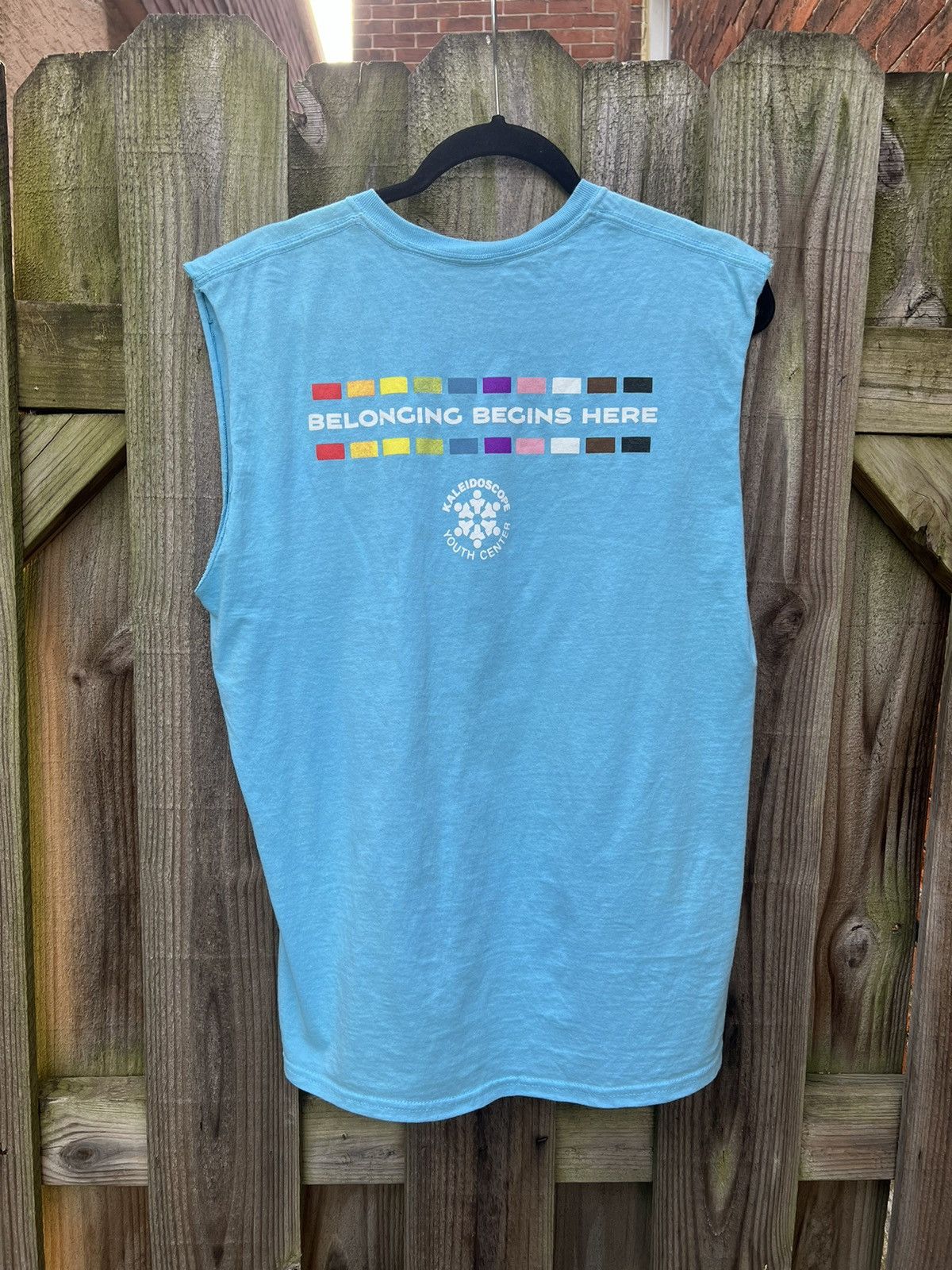 Vintage Sleeveless Tee 'Protect Trans Youth’ Size US M / EU 48-50 / 2 - 2 Thumbnail