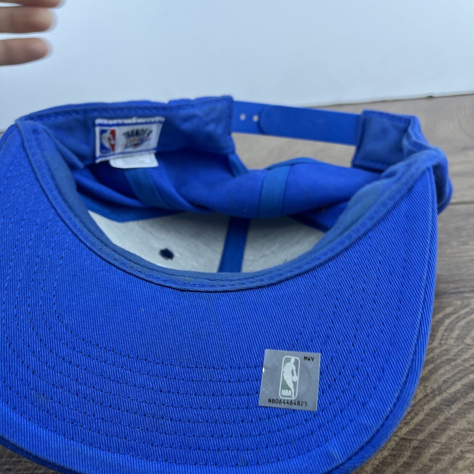Other Oklahoma City Thunder Hat Blue Snapback Blue Hat Adjustable Size ONE SIZE - 12 Thumbnail