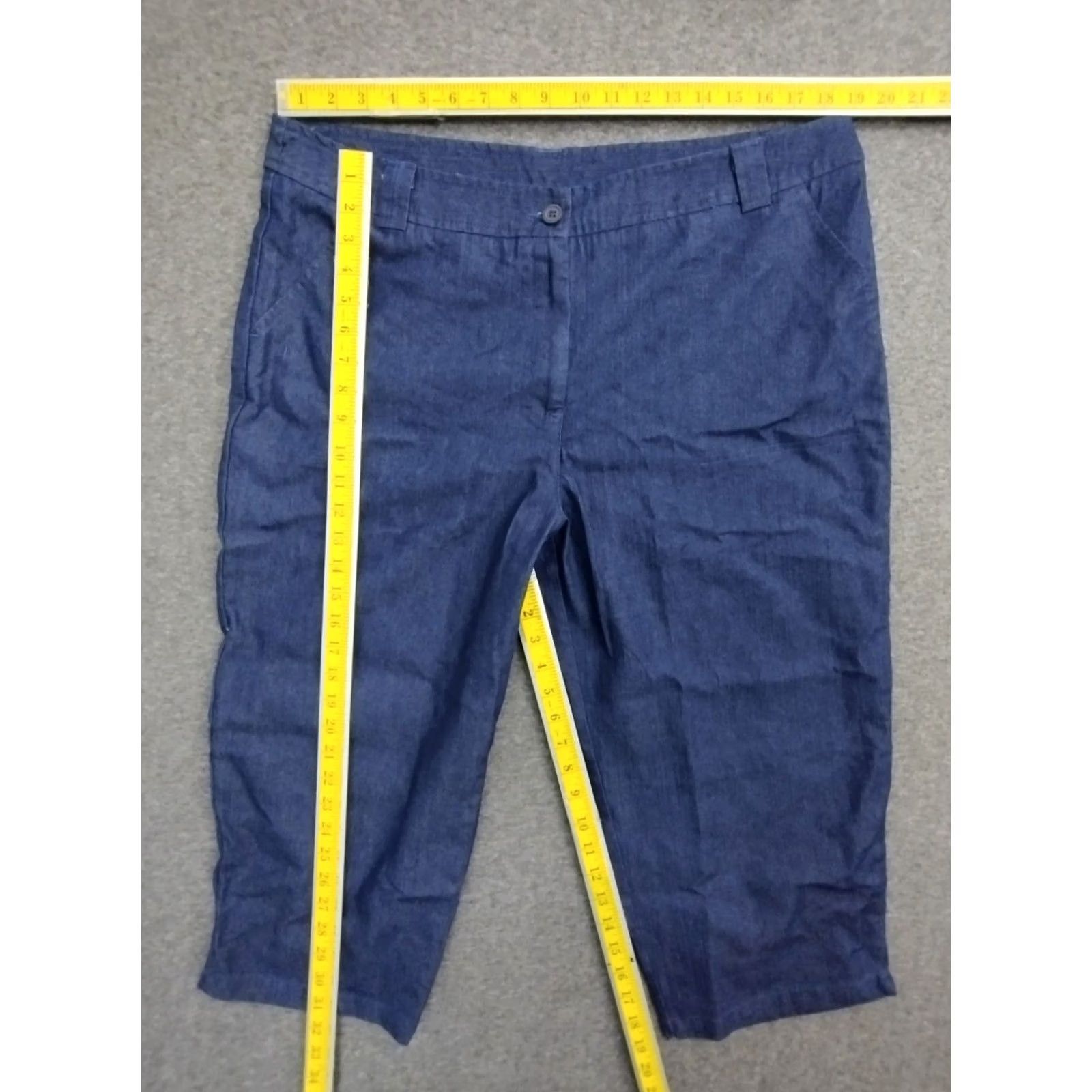 Vintage White Stag Capri Jeans Shirt? (No) Size 40" / US 18 - 4 Thumbnail