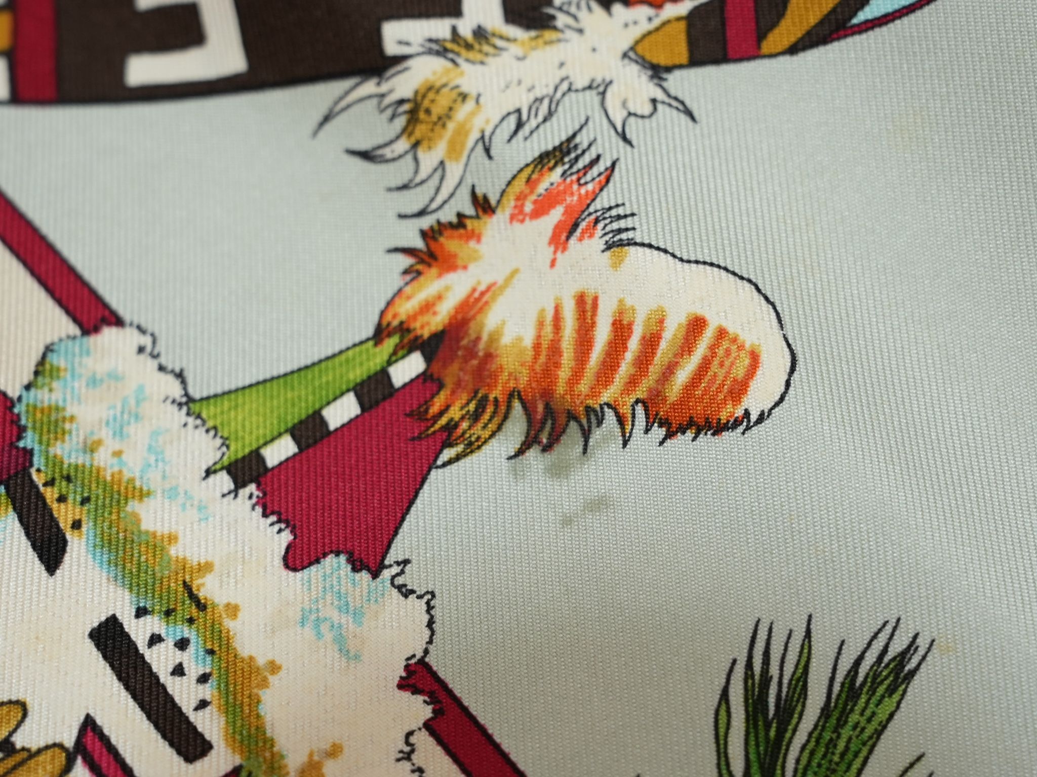Hermes Hermes Scarf Kachina by Kermit Oliver 90 cm silk native Size ONE SIZE - 13 Thumbnail