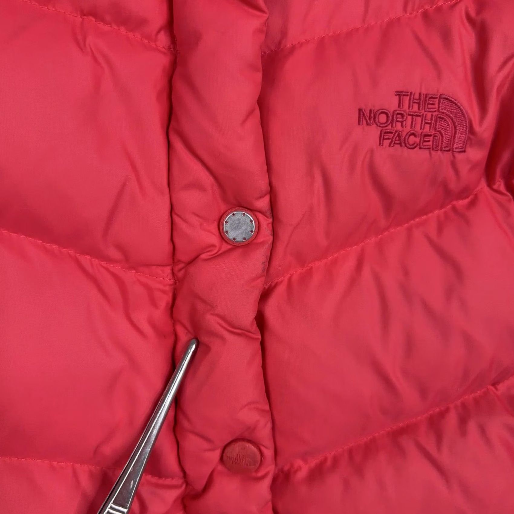 The North Face The North Face Jacket Womens Small Pink 700 Down Puffer Winter Zip Pockets Size S / US 4 / IT 40 - 4 Thumbnail
