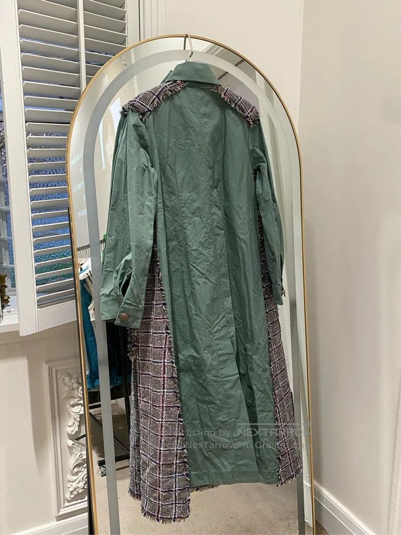 Chanel Chanel 20-year-old station series green denim windbreaker Size XXS / US 00 / IT 34 - 2 Thumbnail