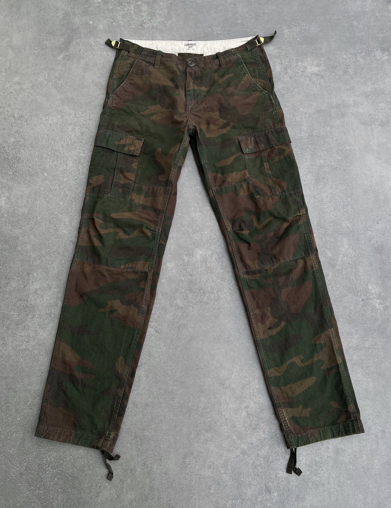Carhartt × Carhartt Wip Vintage CARHARTT WIP Aviation Cargo Pants Size US 30 / EU 46 - 1 Thumbnail