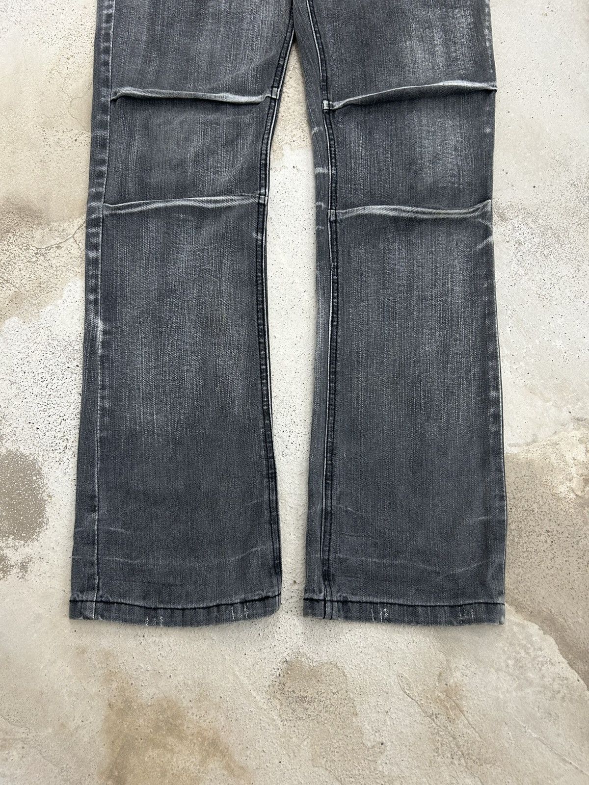 If Six Was Nine Clone Deugru Japan Grey Wash Punkers Pocket Zipper Size US 31 - 13 Thumbnail