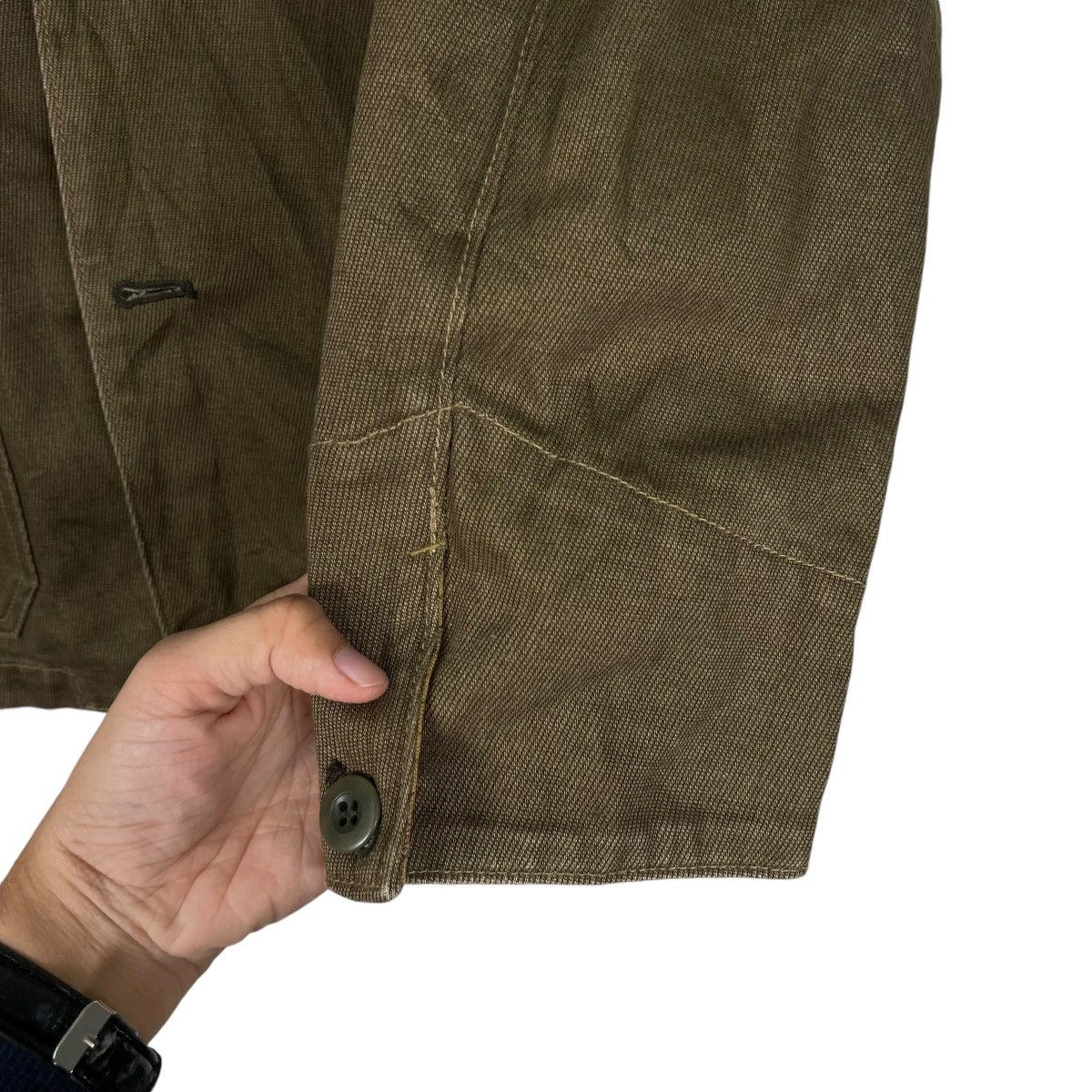 Japanese Brand × Tornado Mart 💥TORNADO MART CHORE WORKER JEANS JACKET Size US M / EU 48-50 / 2 - 13 Thumbnail