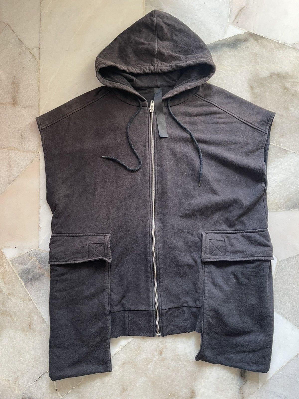 Concepts d'Odeur S/S2017 Odeur Studios Zipper Sleeveless Hoodie C2 Size US XL / EU 56 / 4 - 10 Thumbnail