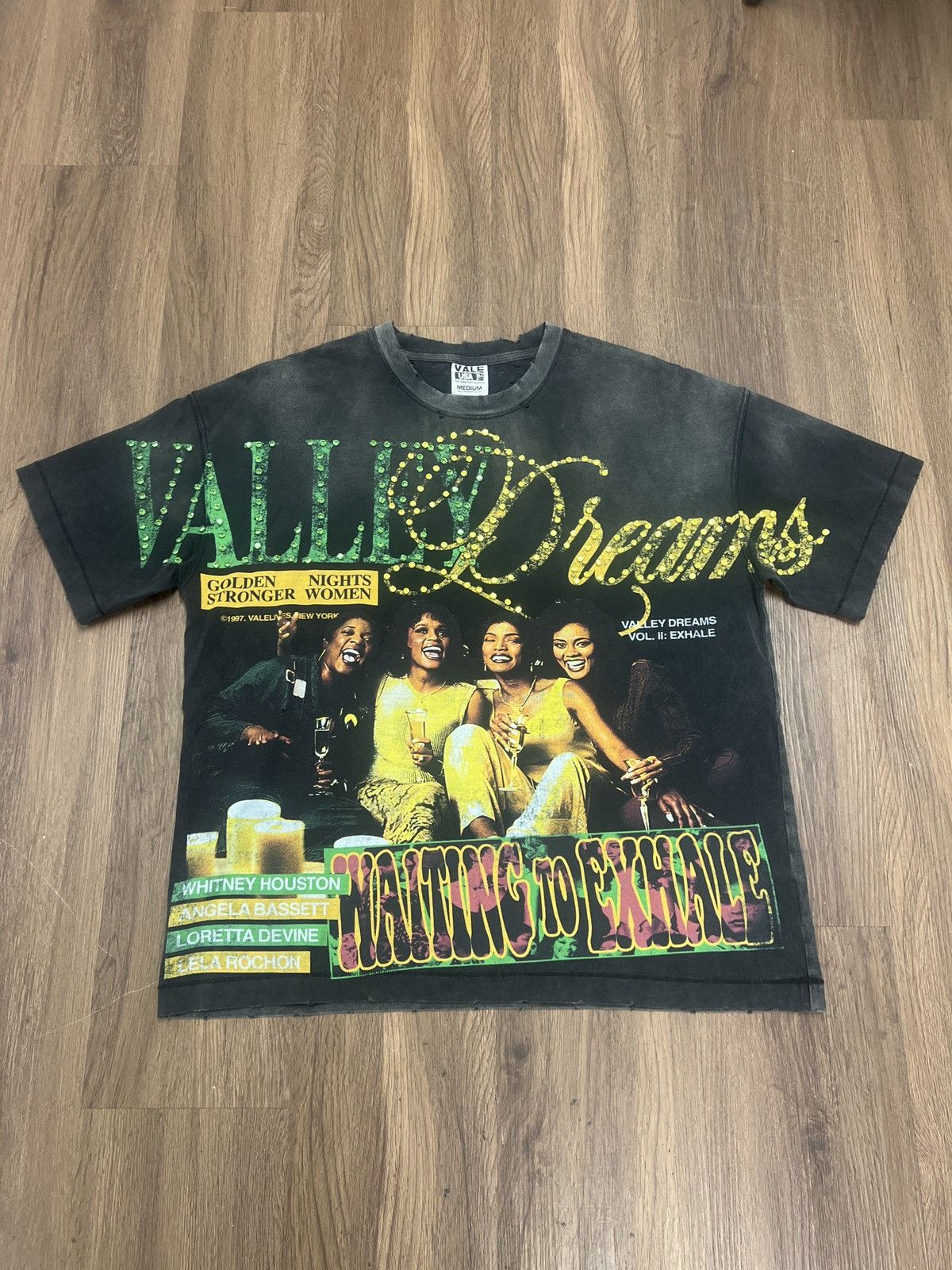 Vale Vale Xhale Bling Tee Size US M / EU 48-50 / 2 - 1 Thumbnail