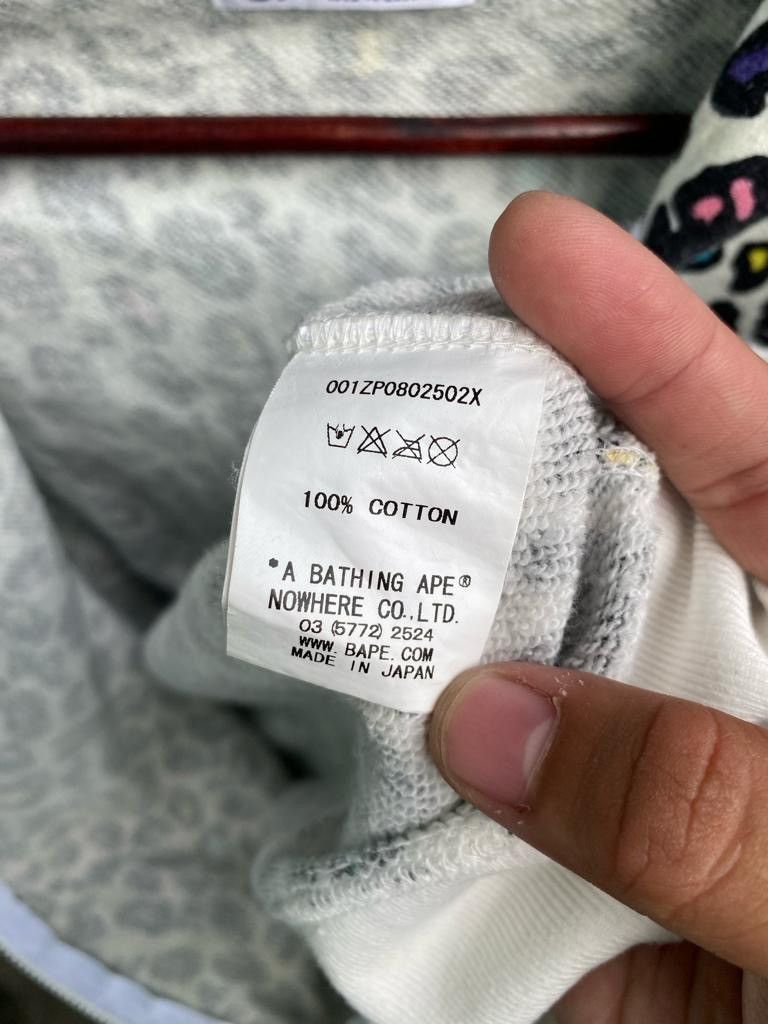 Bape Leopard Camo Hoodie Size XS / US 0-2 / IT 36-38 - 9 Thumbnail