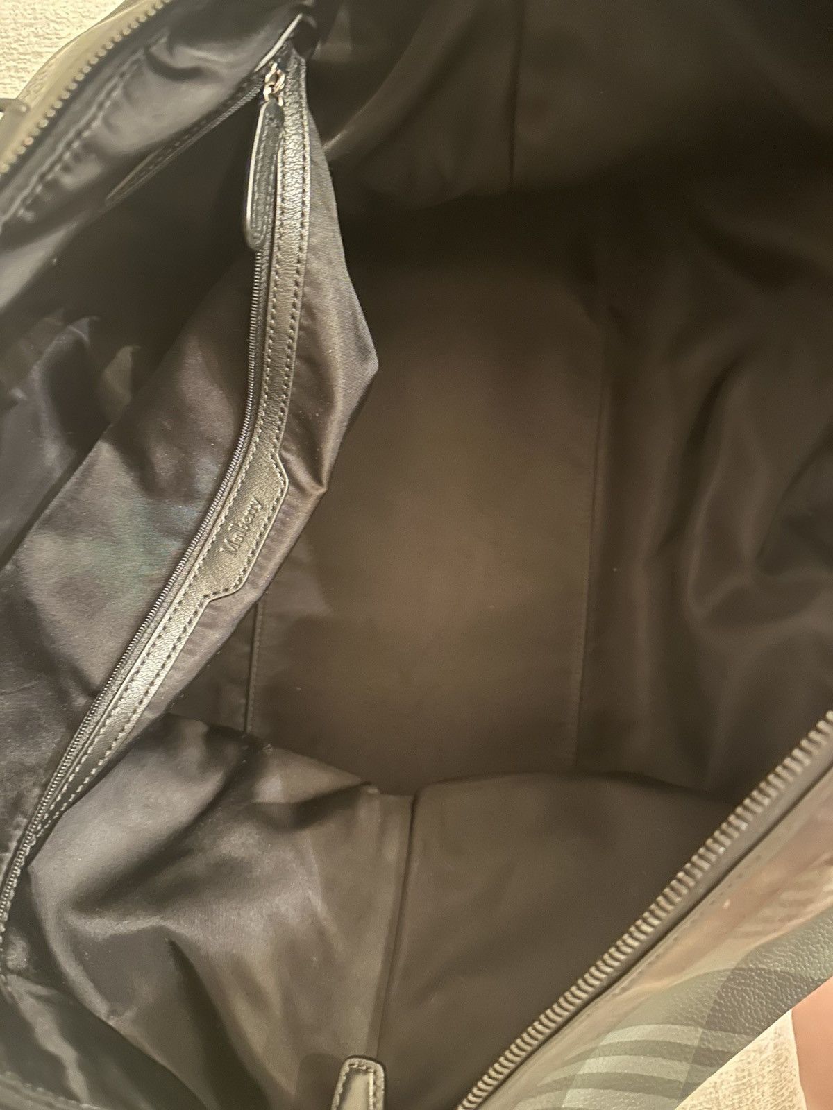 Mulberry Mulberry Clipper Holdall Green Tartan Travel Bag — Leather Size 46 - 11 Thumbnail