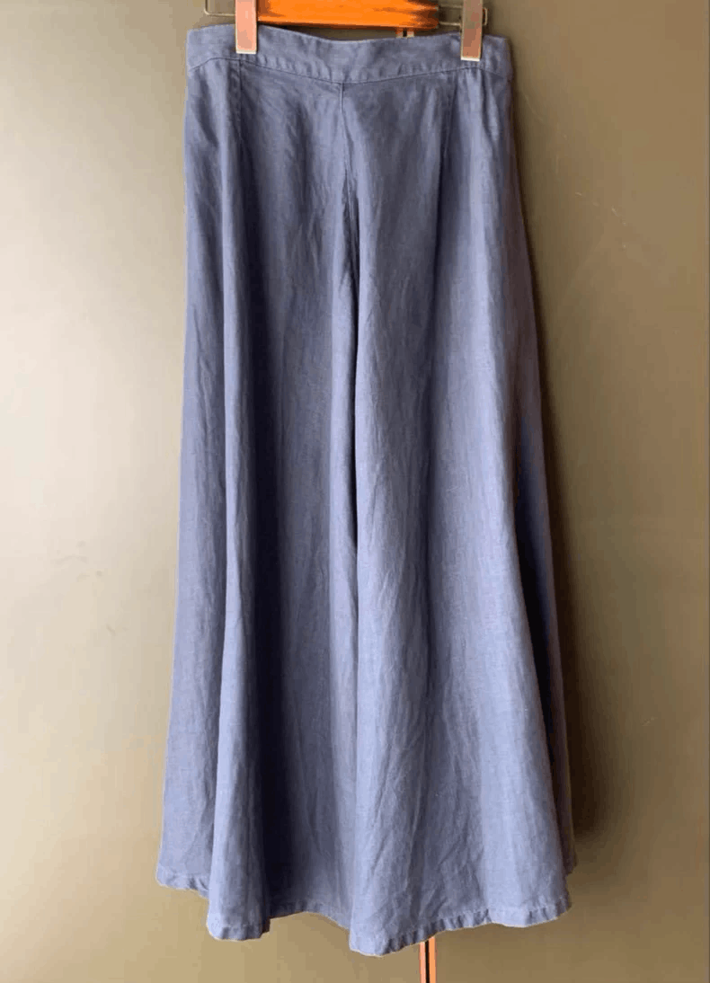 Kapital Kapital Size1 Linen wide-leg skirt trousers Size 25" / US 0 / IT 36 - 2 Thumbnail