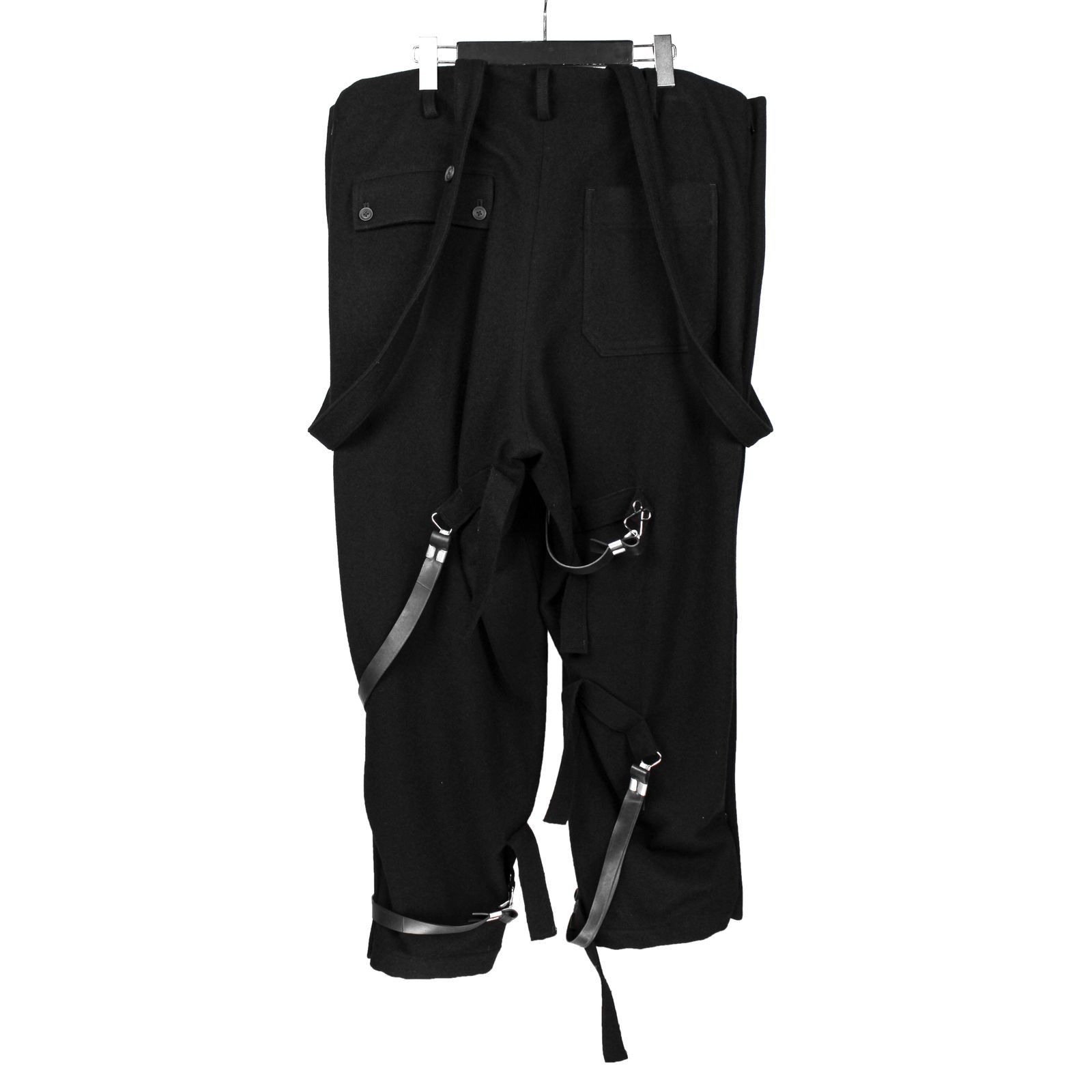 Yohji Yamamoto Yohji Yamamoto Pour Homme - Hook Belt Suspenders Pants Size US 32 / EU 48 - 2 Thumbnail