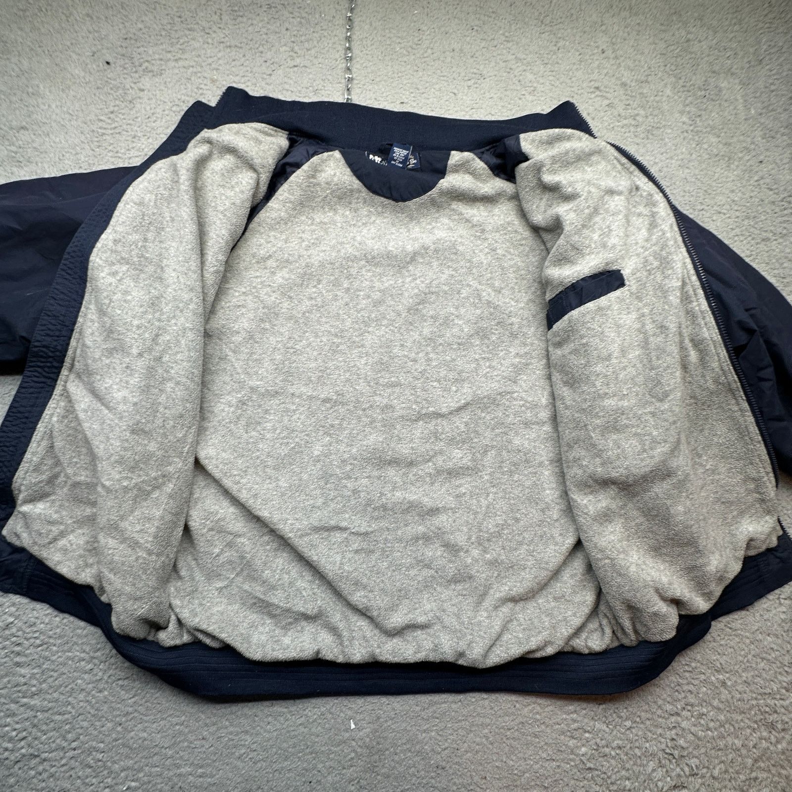 Big Dogs Vintage Big Dogs Fleece Lined Bomber Jacket Mens XL Navy Size US XL / EU 56 / 4 - 7 Thumbnail