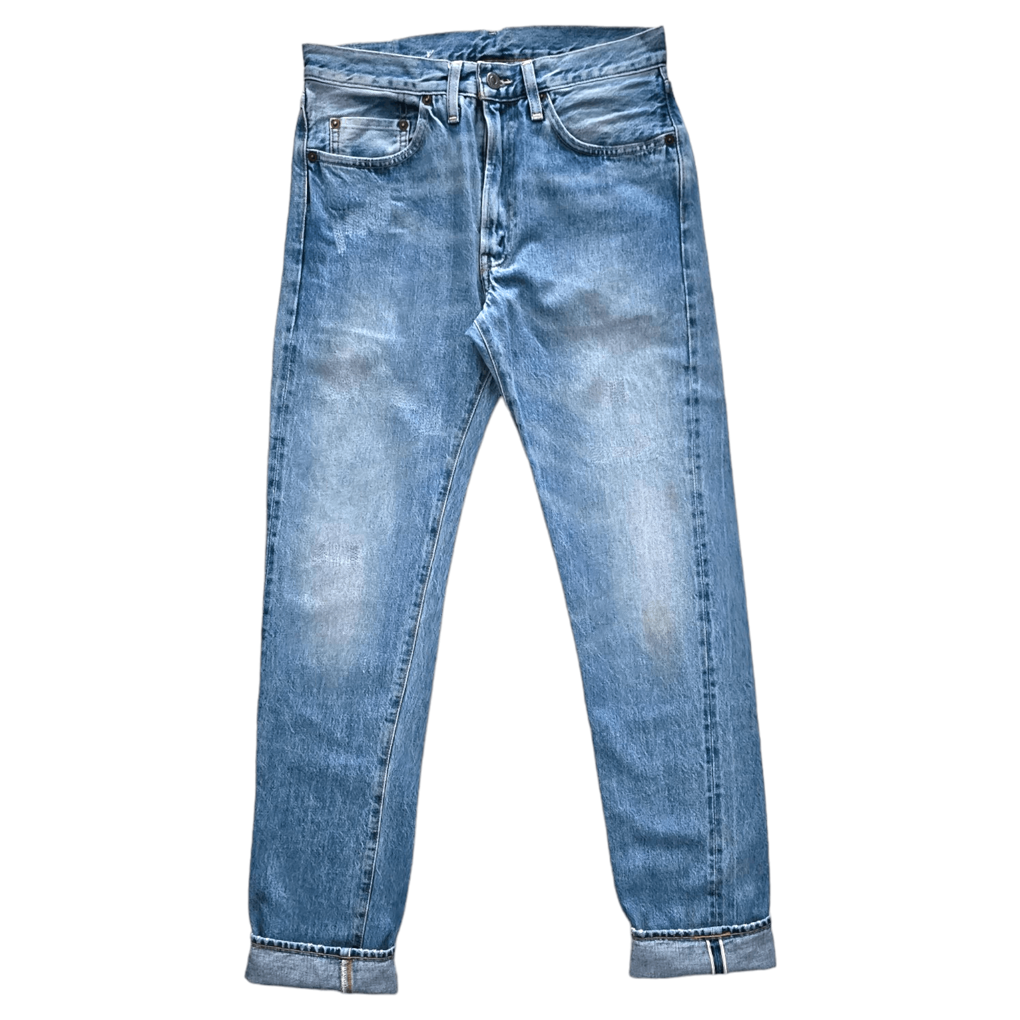 image of Levis Vintage Clothing 298$ Levi's Vintage Clothing 1954 501 W31L34 (W29L34) Big E in Blue, Men's