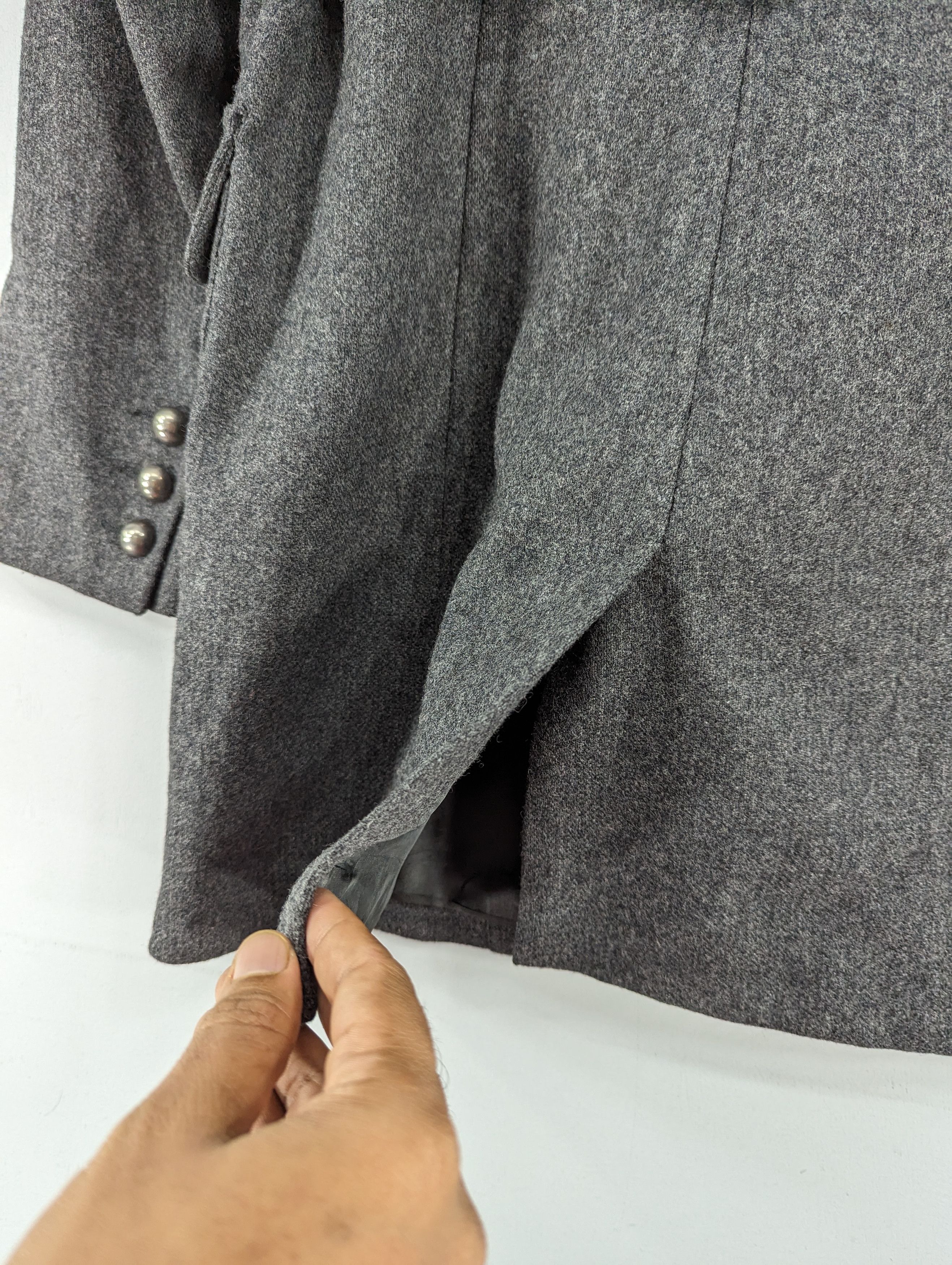 French Connection 🔥RARE🔥French Connection Wool Faux Fur Belted Jacket Size S / US 4 / IT 40 - 18 Thumbnail