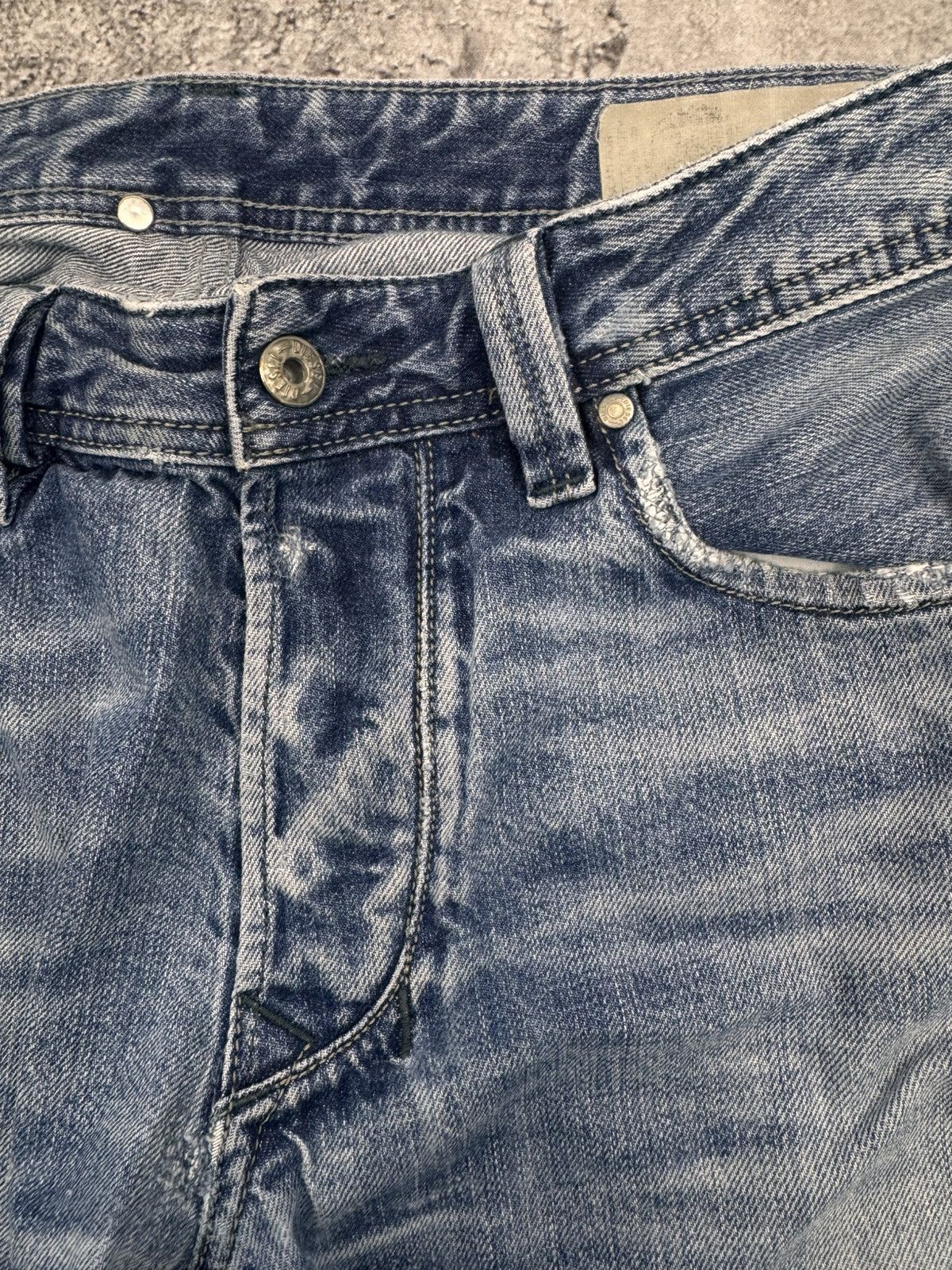 Diesel Diesel Men Jeans Blue Wash Size 32 Size US 32 / EU 48 - 10 Thumbnail