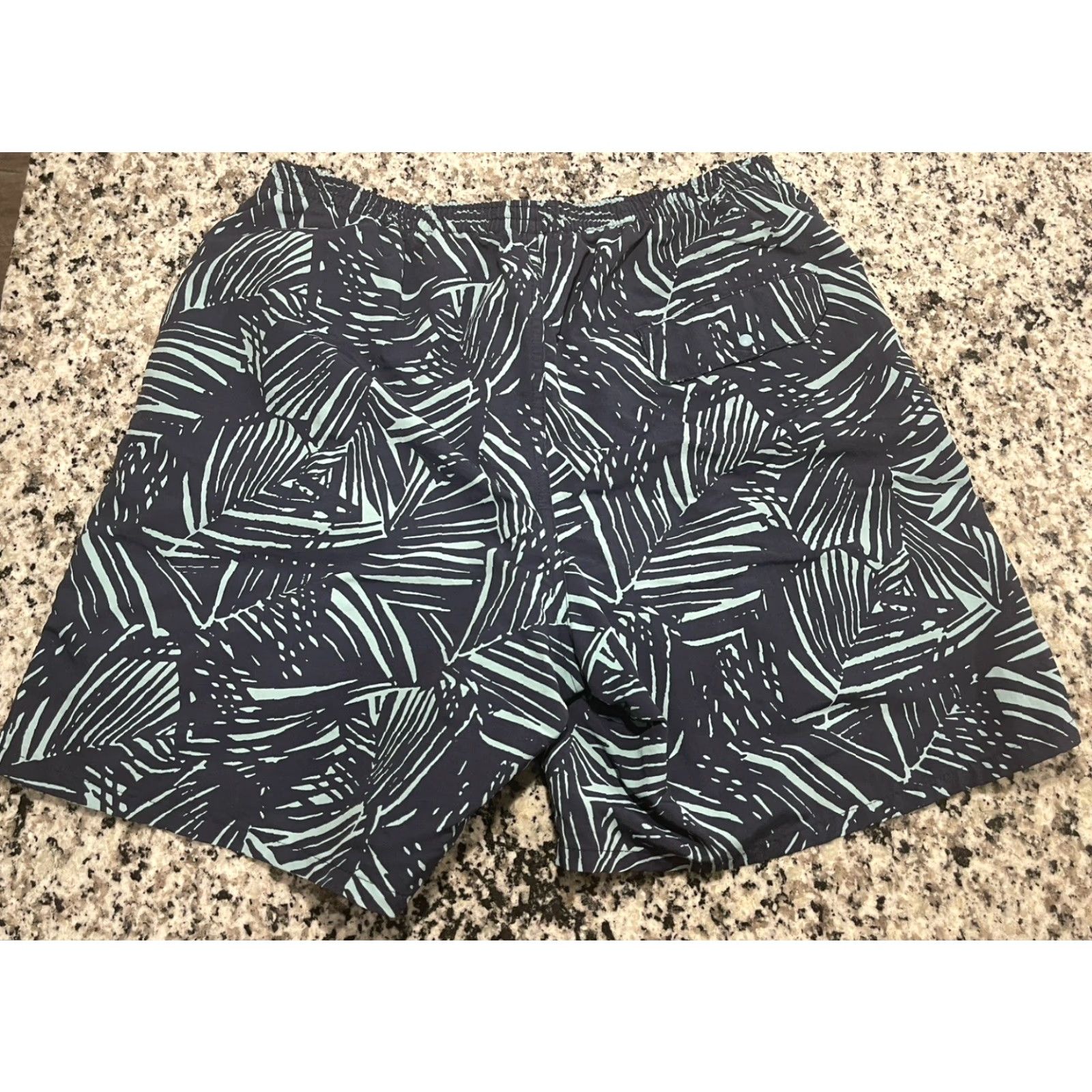 Patagonia Patagonia Baggies Shorts Men’s Medium Blue Fern Grey Liner Hiking Size US 31 - 6 Thumbnail