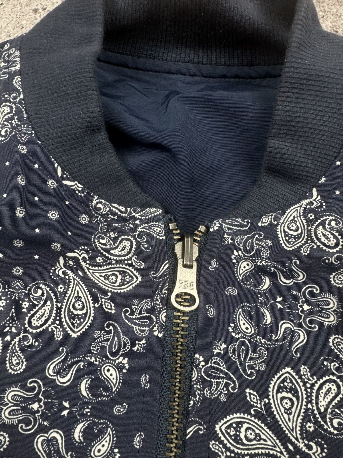 Japanese Brand Worn Out Age Reversible MA-1 Bomber – Bandana Side Size US M / EU 48-50 / 2 - 7 Thumbnail