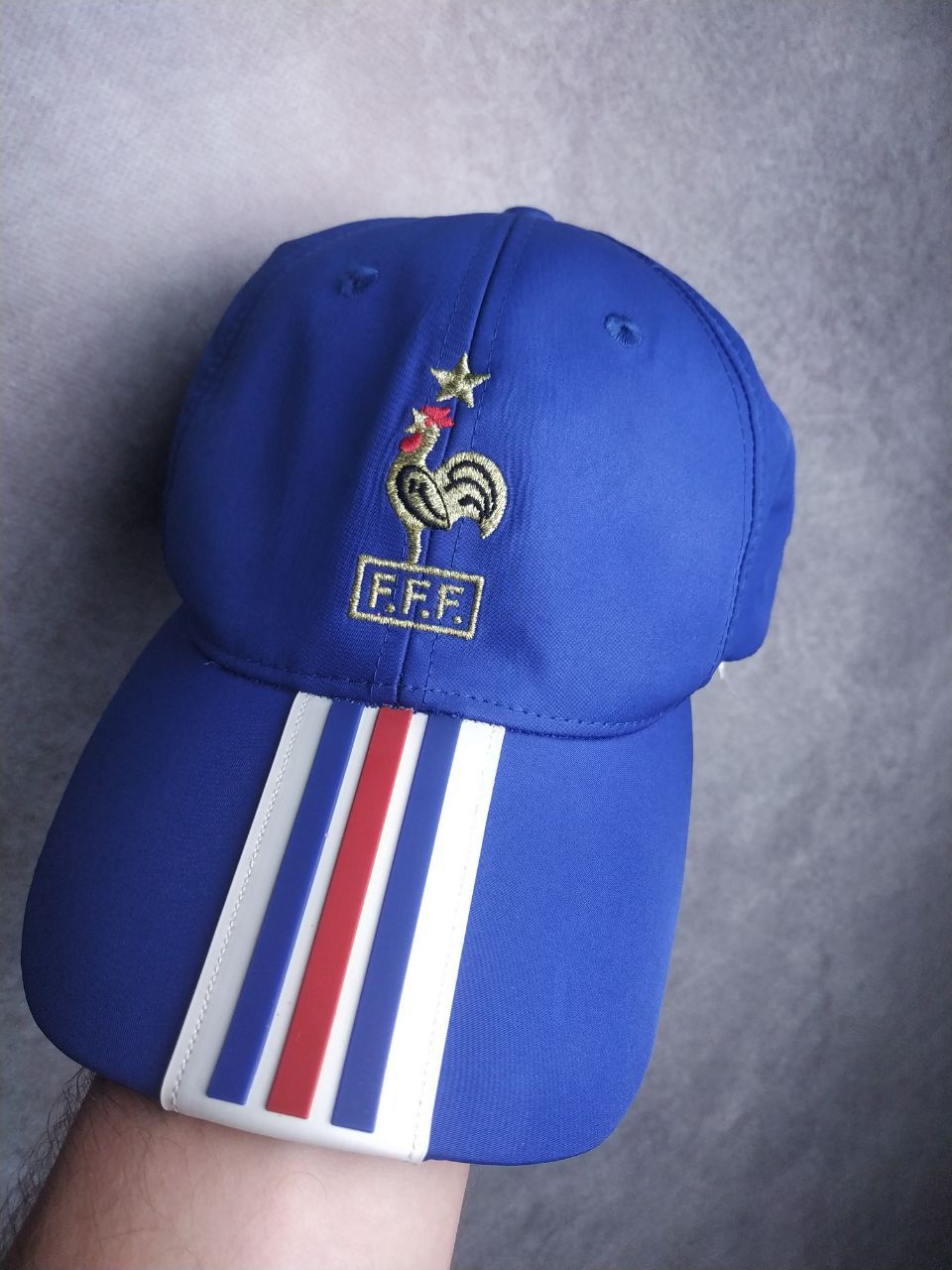 Adidas Vintage France adidas national team cap hat 2004 Size ONE SIZE - 1 Thumbnail