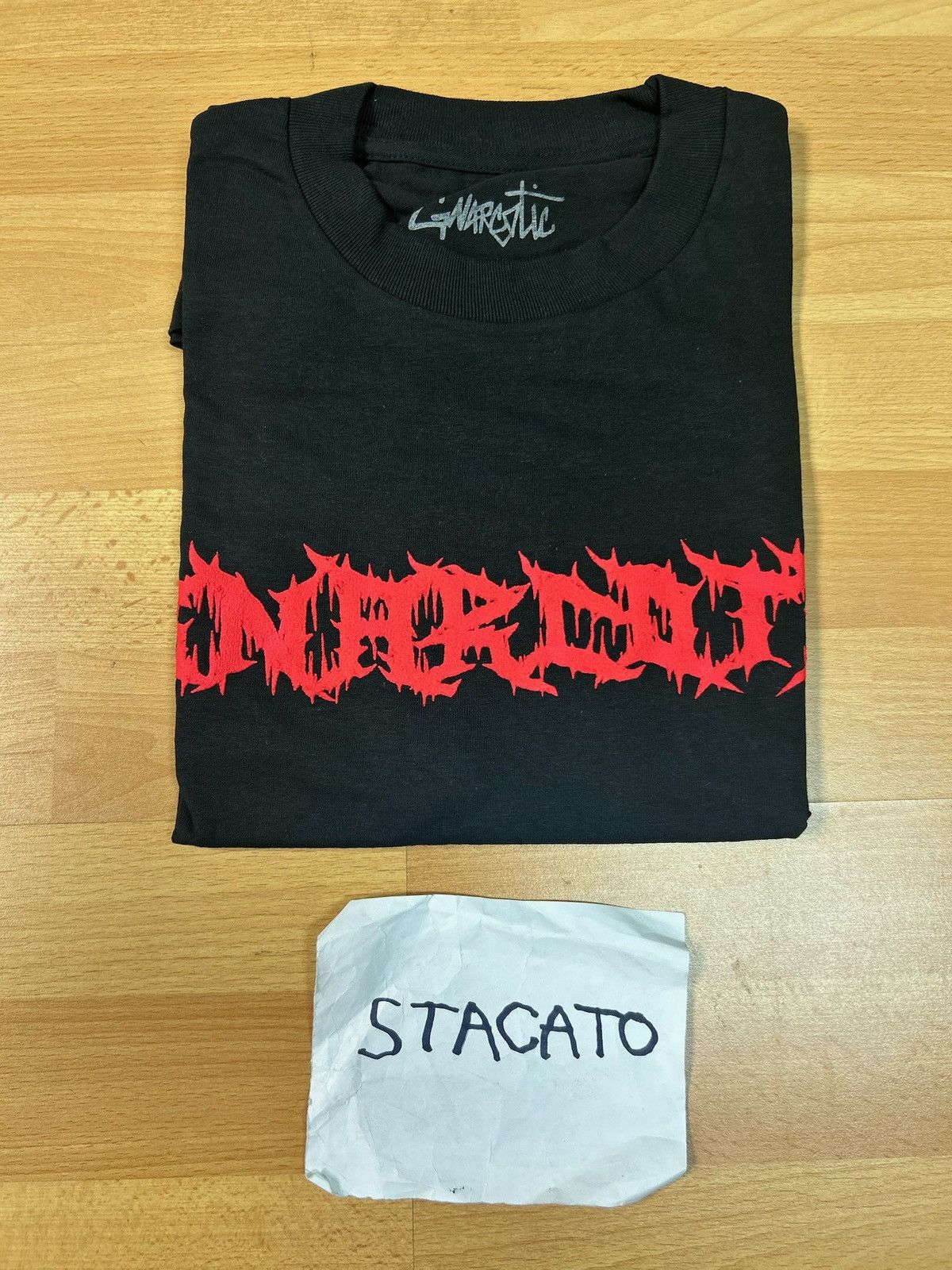 Gnarcotic × Rap Tees Gnarcotic Lil Gnar Drip Logo Tee Black Size US M / EU 48-50 / 2 - 5 Thumbnail