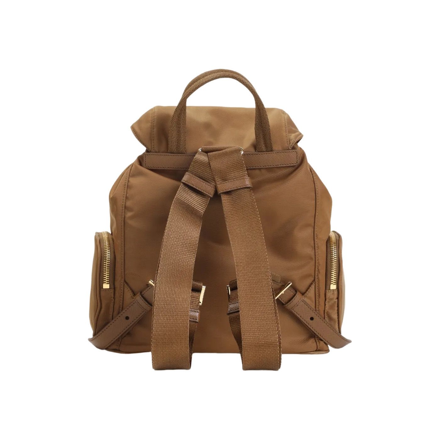 Prada PRADA $2400 Brandy Small Re-Nylon Backpack New & Authentic Size ONE SIZE - 2 Thumbnail