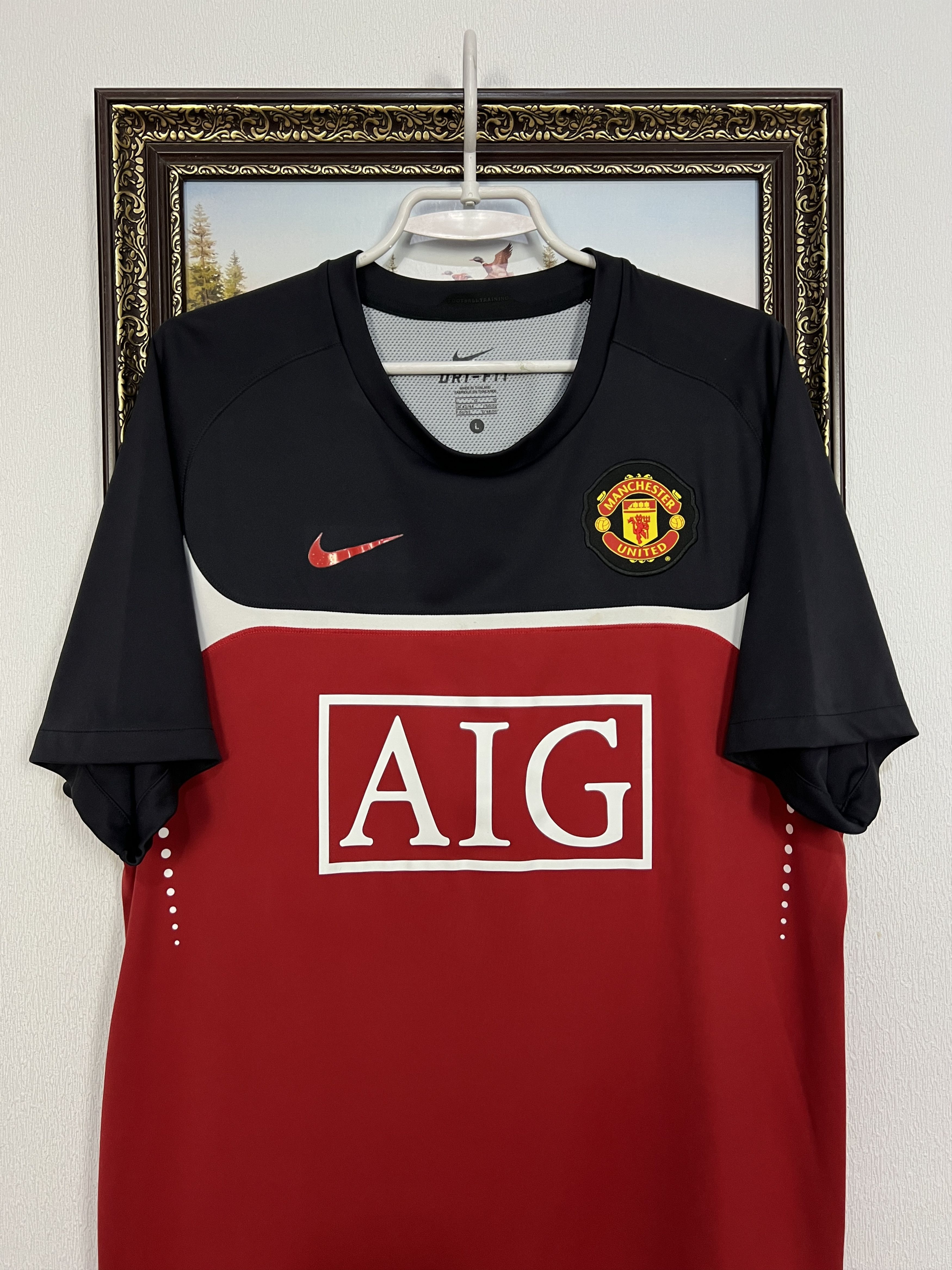 Nike Vintage Nike Manchester United Shirt Soccer Jersey Trikot Size US L / EU 52-54 / 3 - 2 Thumbnail