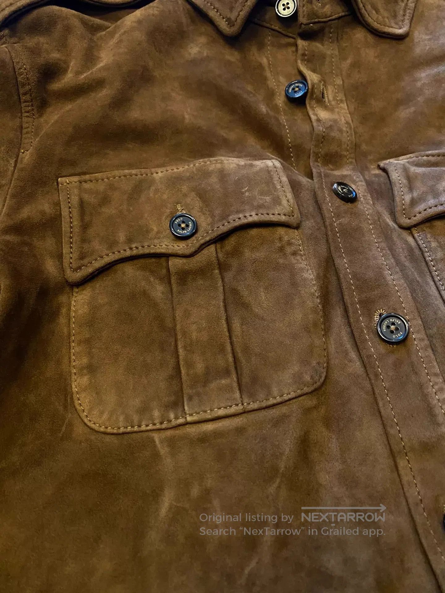 Polo Ralph Lauren Brown Long Sleeve Button. Size US S / EU 44-46 / 1 - 7 Thumbnail