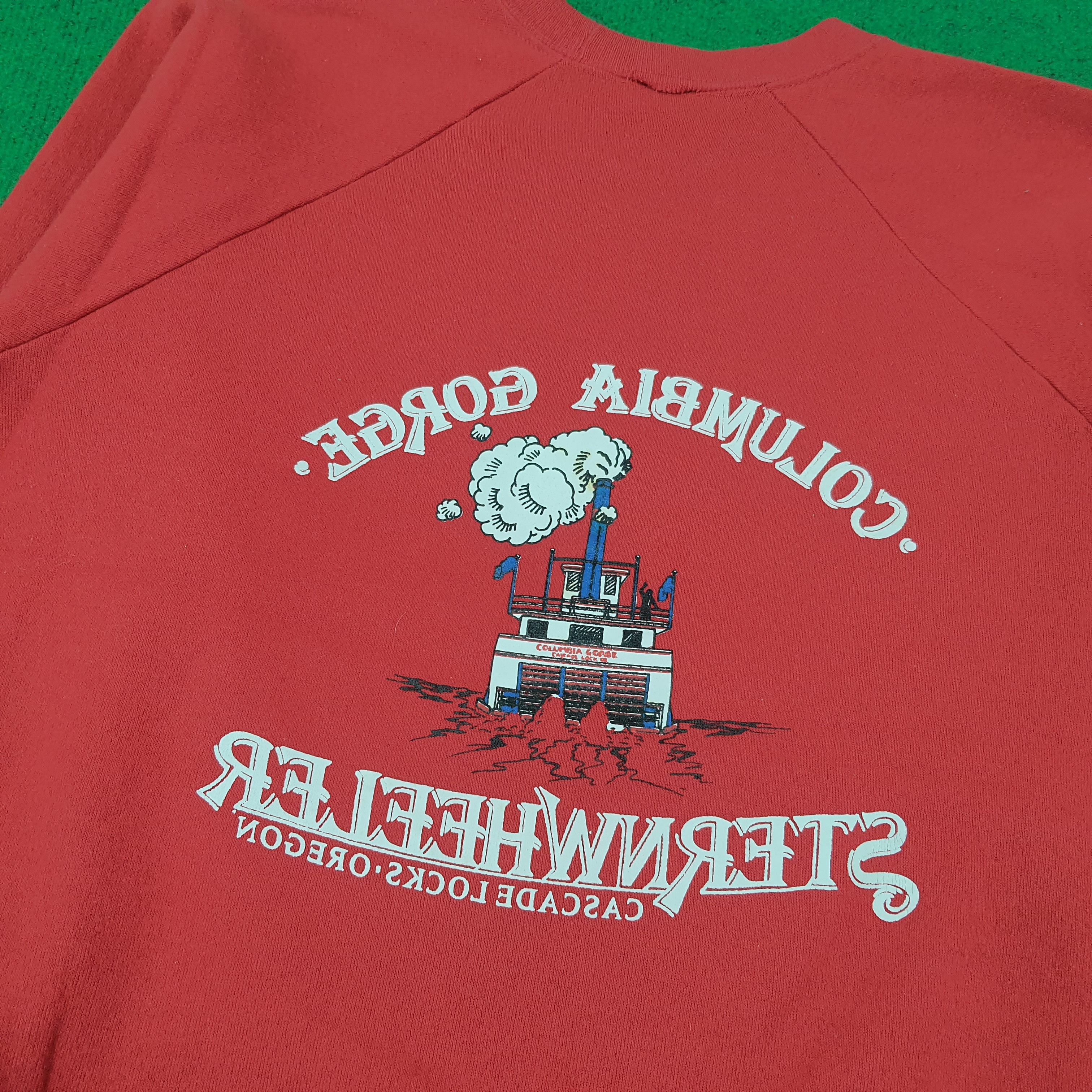Vintage Vintage Columbia Gorge Sternwheeler Sweatshirt C253N4 Size US M / EU 48-50 / 2 - 4 Thumbnail