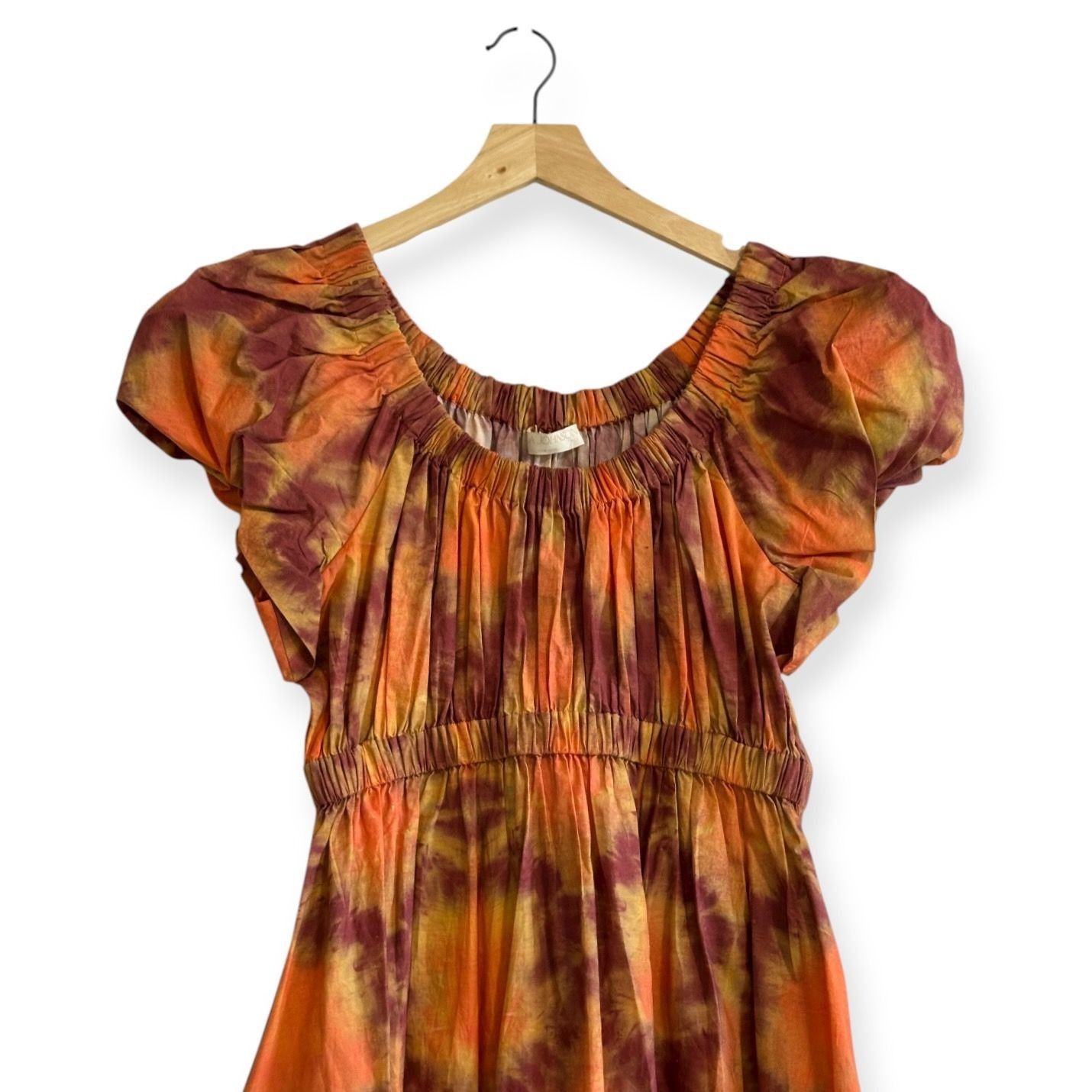 Ulla Johnson ULLA JOHNSON Nanette Midi Dress In Topaz, Size 4, New with Size S / US 4 / IT 40 - 10 Thumbnail