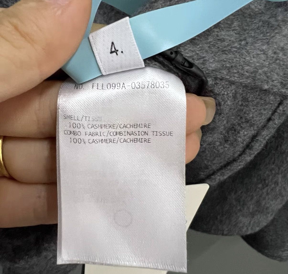 Thom Browne Thom Browne Grey Four-Stripe Shirt J41 Size US S / EU 44-46 / 1 - 4 Thumbnail