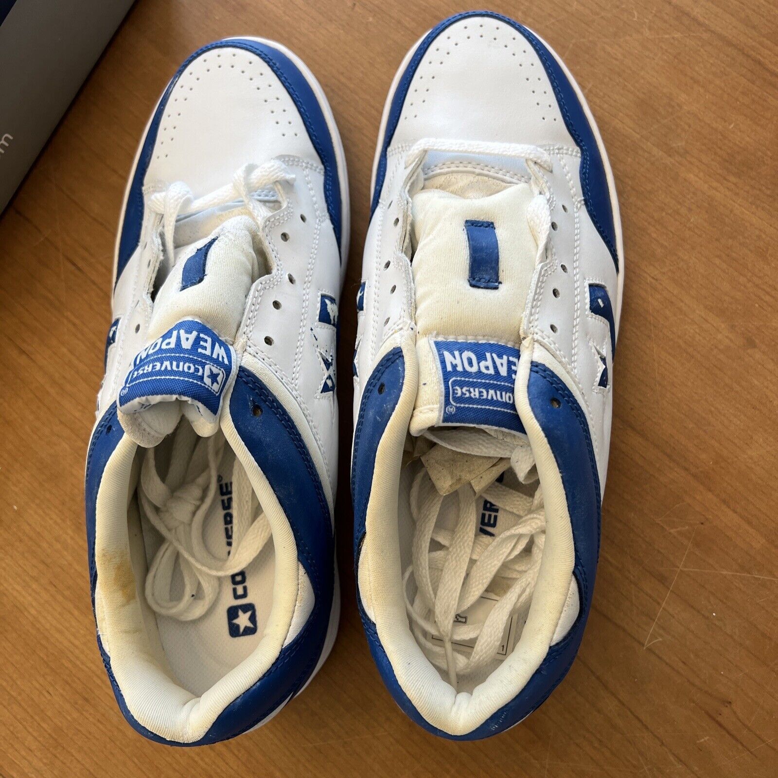 Converse Vintage Converse Weapon Ox Blue/White Size 10.5 1H718 Size US 10.5 / EU 43-44 - 5 Thumbnail