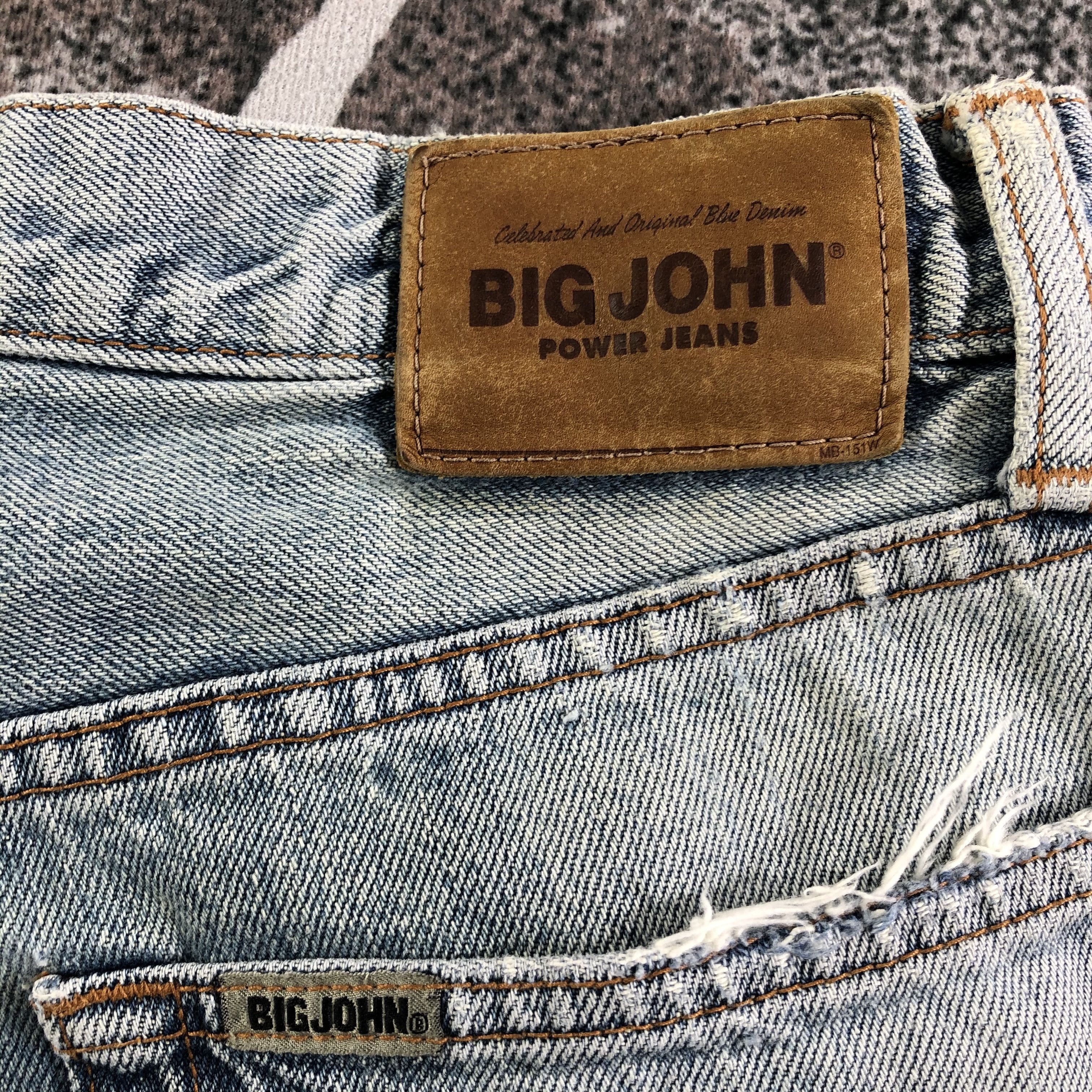 Big John Vintage Big John Jeans Medium Wash Denim KJ2706 Size US 30 / EU 46 - 5 Thumbnail