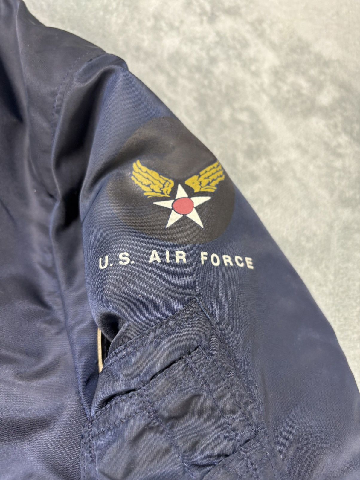 Vintage Vintage MA- 1 Flight Jacket Camco MFG. J0108 Size US XL / EU 56 / 4 - 4 Thumbnail