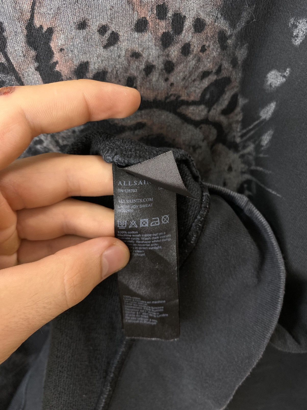 Allsaints All Saints Tiger Full Print Sweatshirt Size US M / EU 48-50 / 2 - 7 Thumbnail