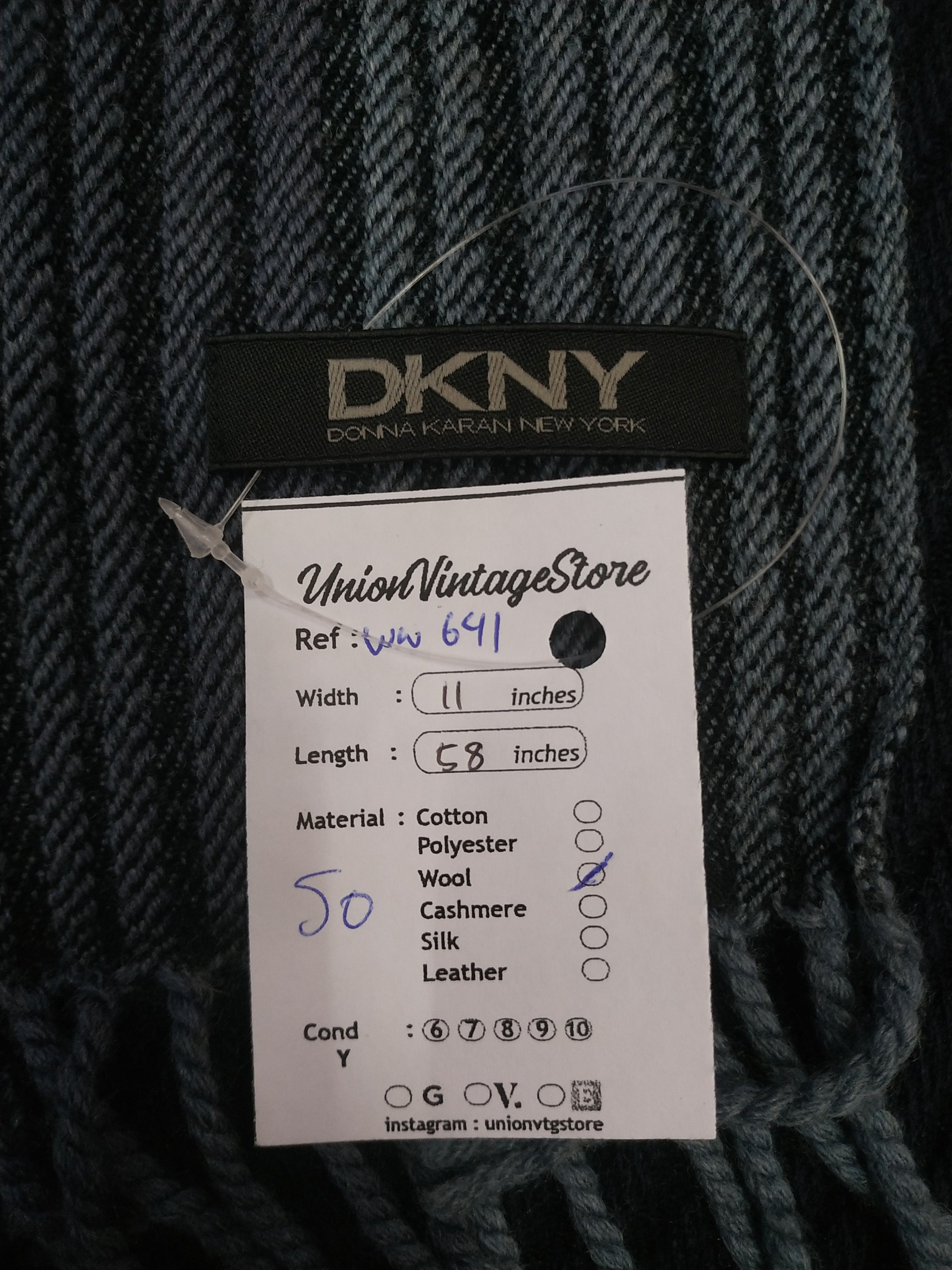 DKNY × Vintage DKNY Scarf / Muffler / Neckwear - WW641 Size ONE SIZE - 6 Thumbnail