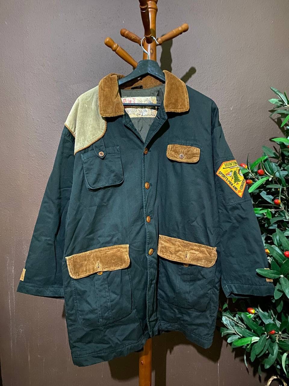 Vintage Vintage 80s Safari Hunting Barn Jacket Size US L / EU 52-54 / 3 - 1 Thumbnail