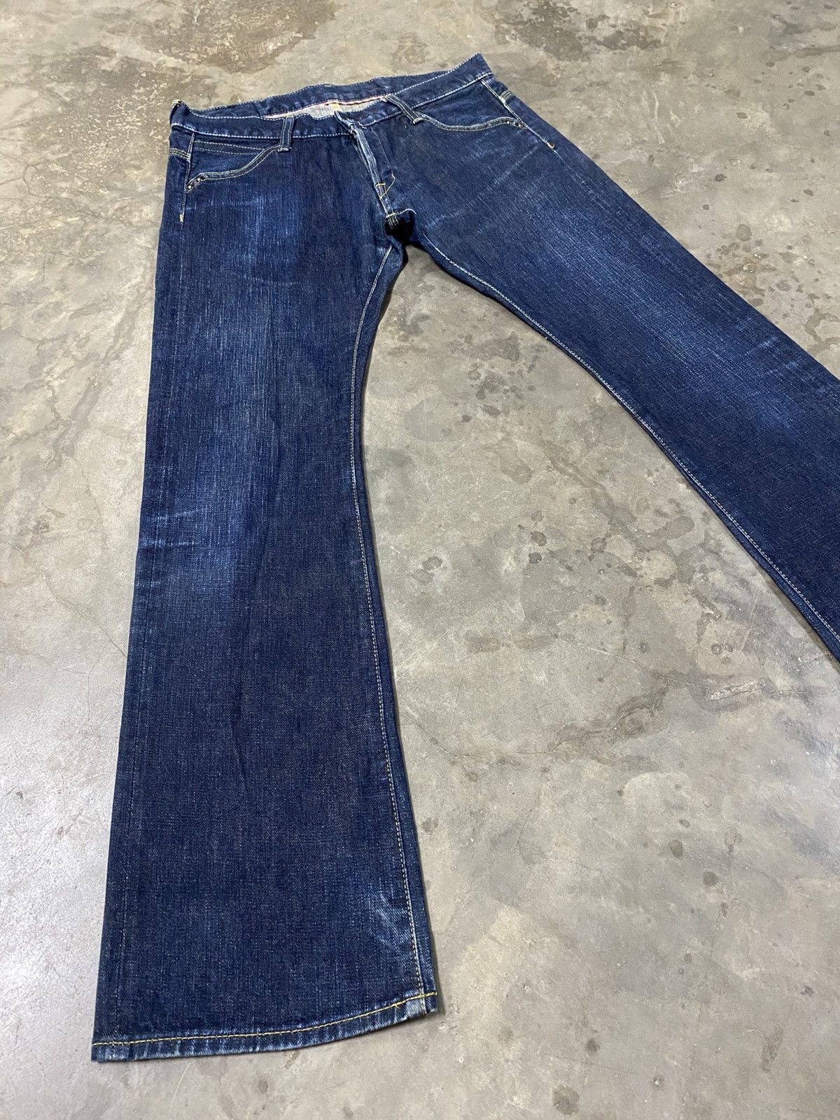 Blue Blue Japan × Boycott × Japanese Brand Flared🔥 Boycott Blue Jeans Made in Japan @207 Size US 30 / EU 46 - 9 Thumbnail